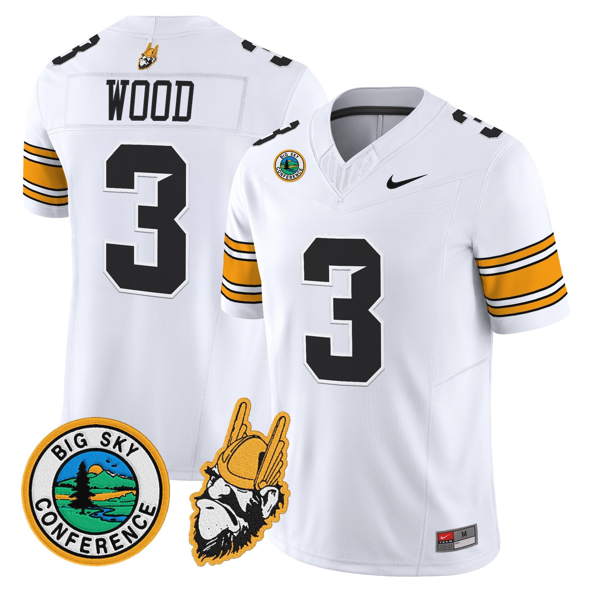 Men's Idaho Vandals 1975 Throwback Vapor Limited Jersey - All Stitched