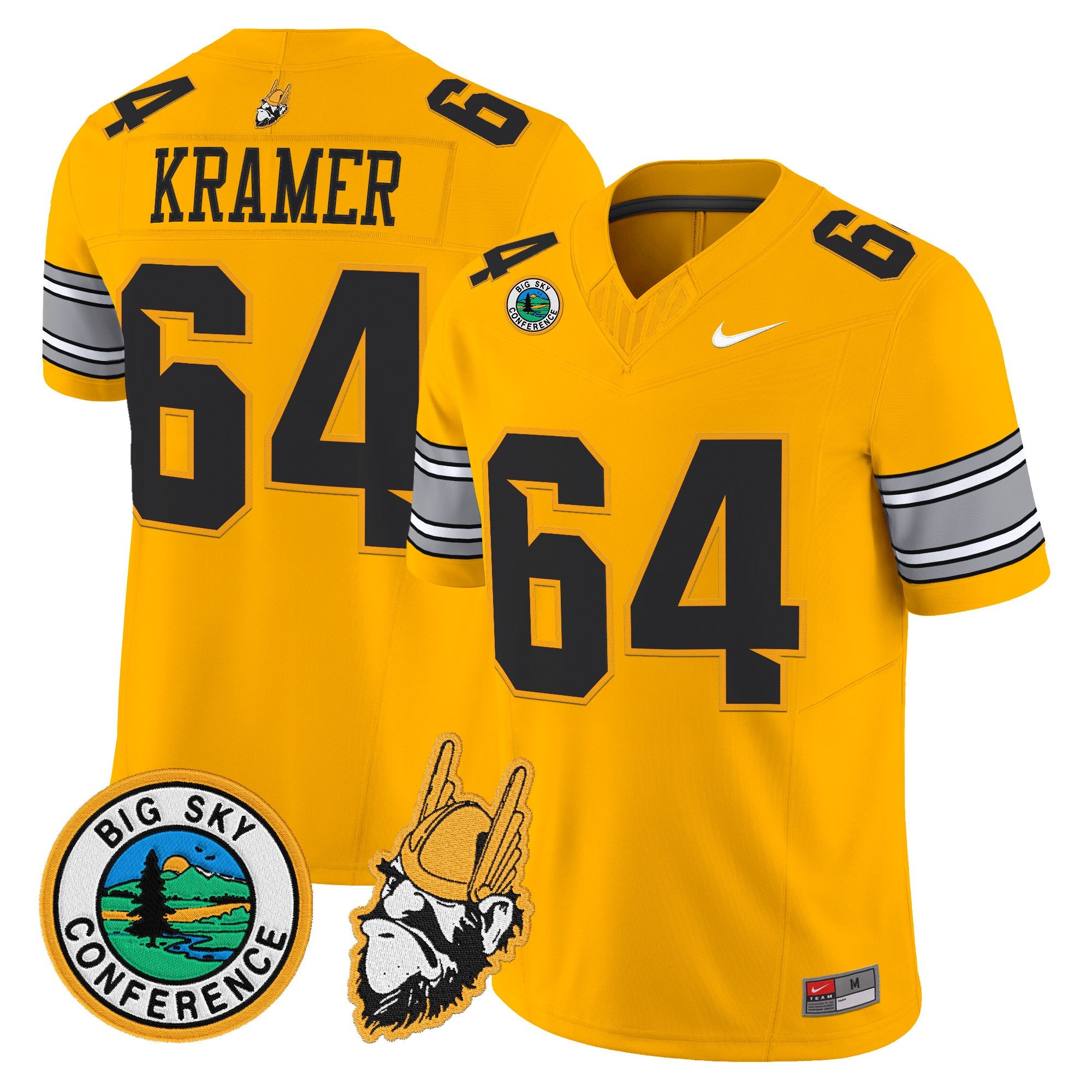 Men's Idaho Vandals 1975 Throwback Vapor Limited Jersey - All Stitched