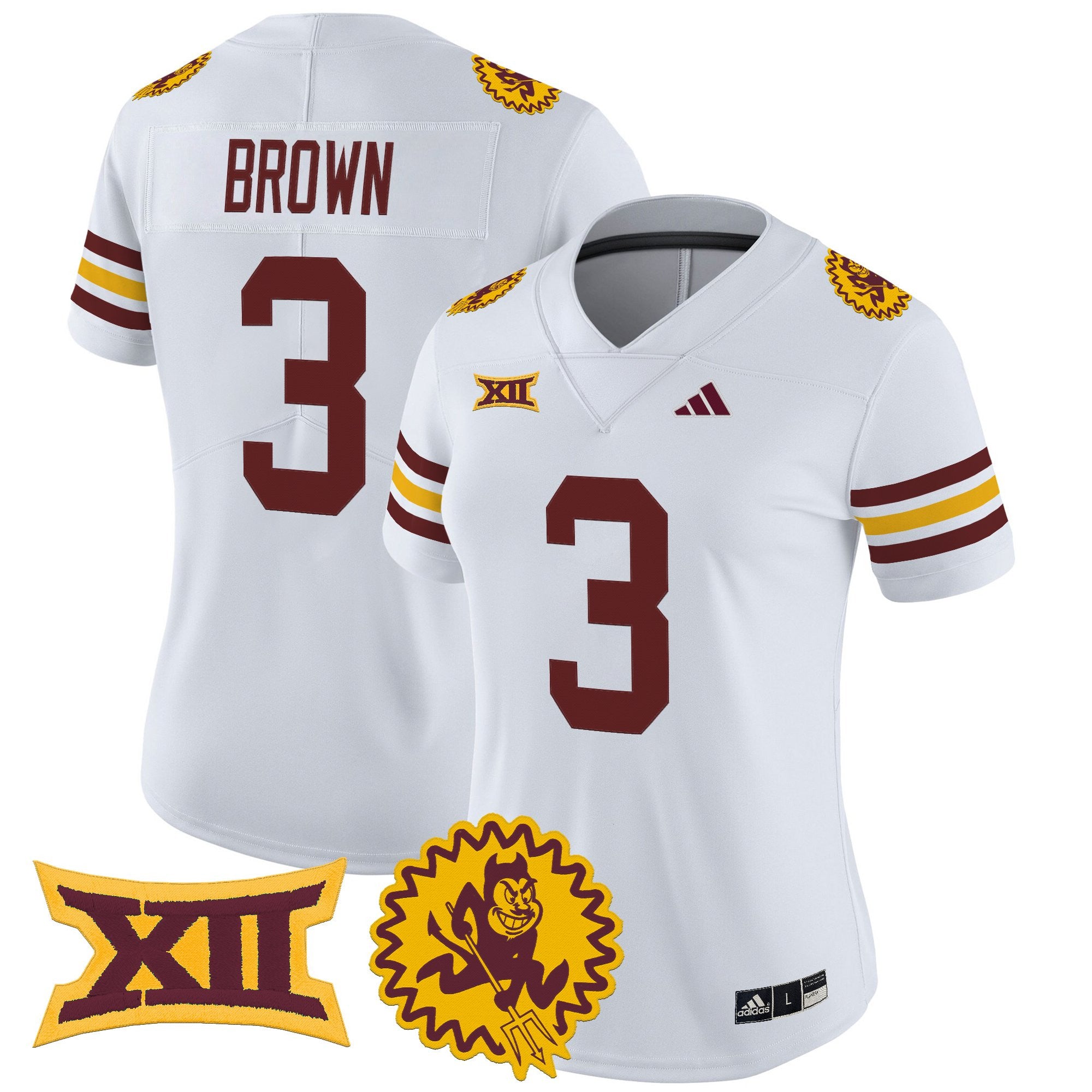 Women's Arizona State Sun Devils 1975 Throwback Vapor Limited Jersey - All Stitched