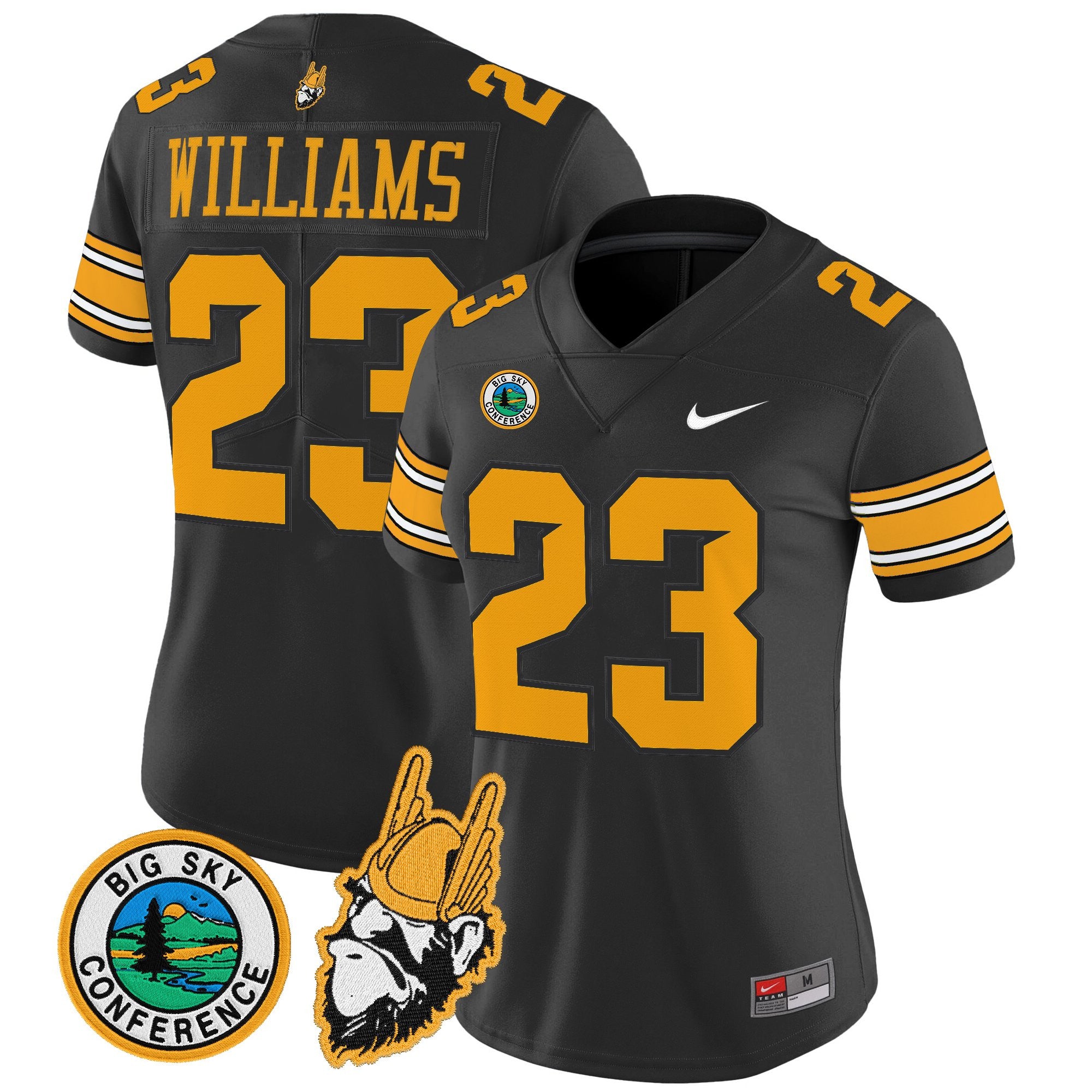 Women's Idaho Vandals 1975 Throwback Vapor Limited Jersey - All Stitched