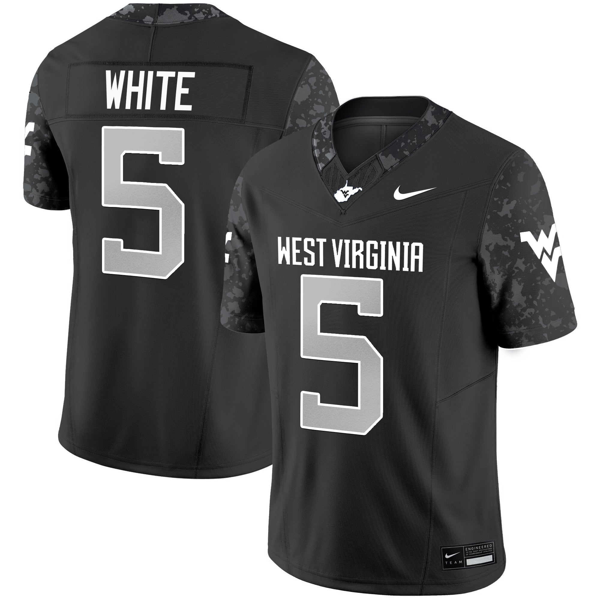 Men's West Virginia Mountaineers 2025 Vapor Limited Jersey - All Stitched