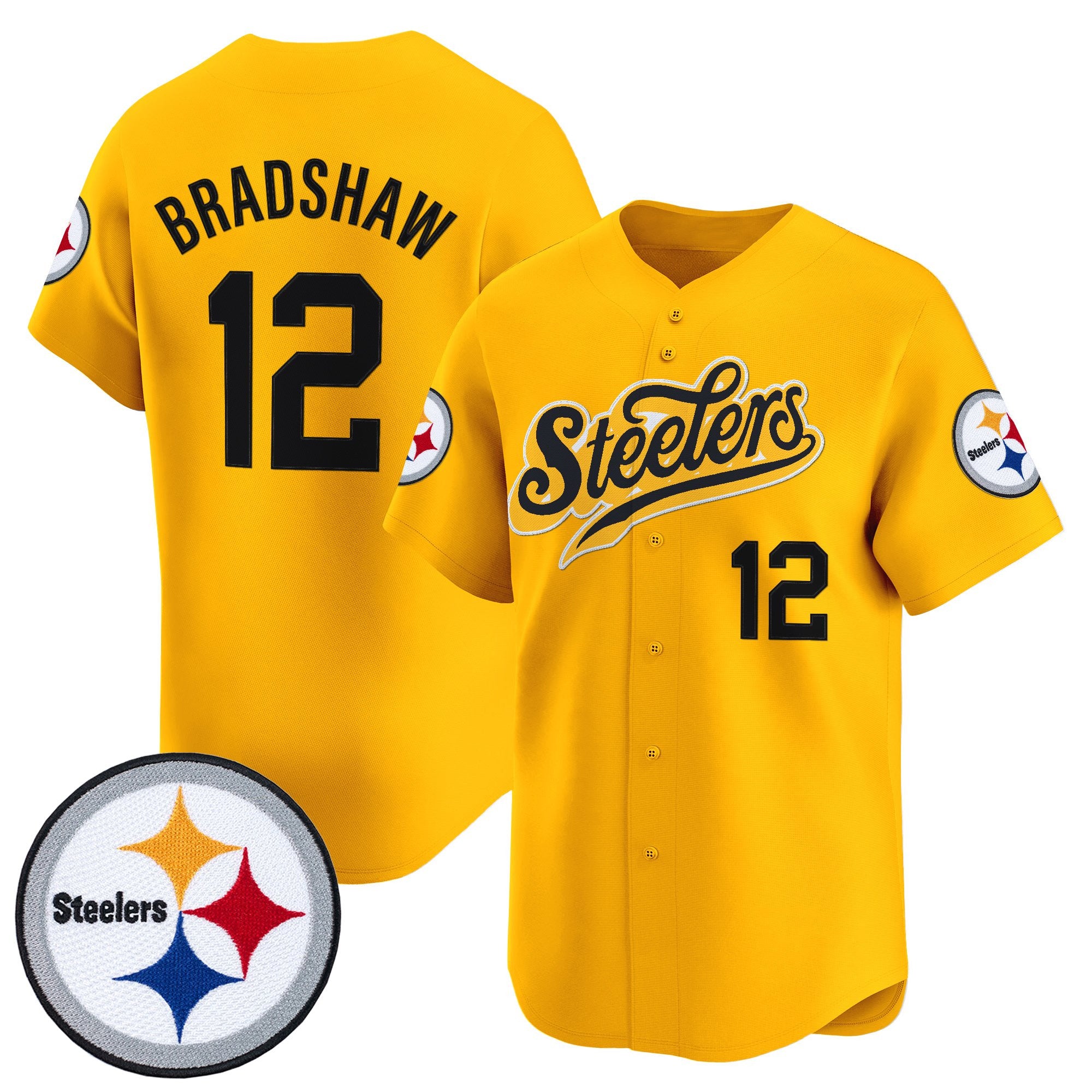 Men's Pittsburgh Steelers 2025 Vapor Baseball Jersey V3 - All Stitched