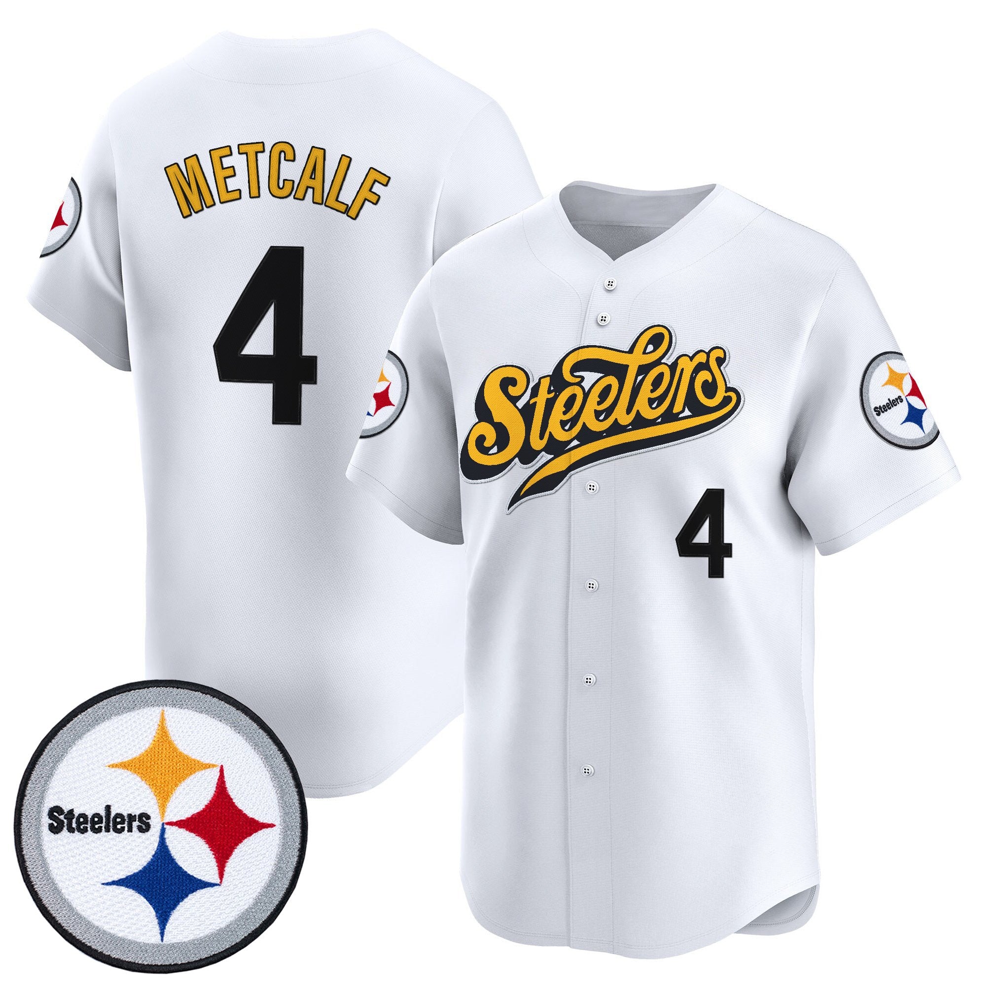 Men's Pittsburgh Steelers 2025 Vapor Baseball Jersey V3 - All Stitched