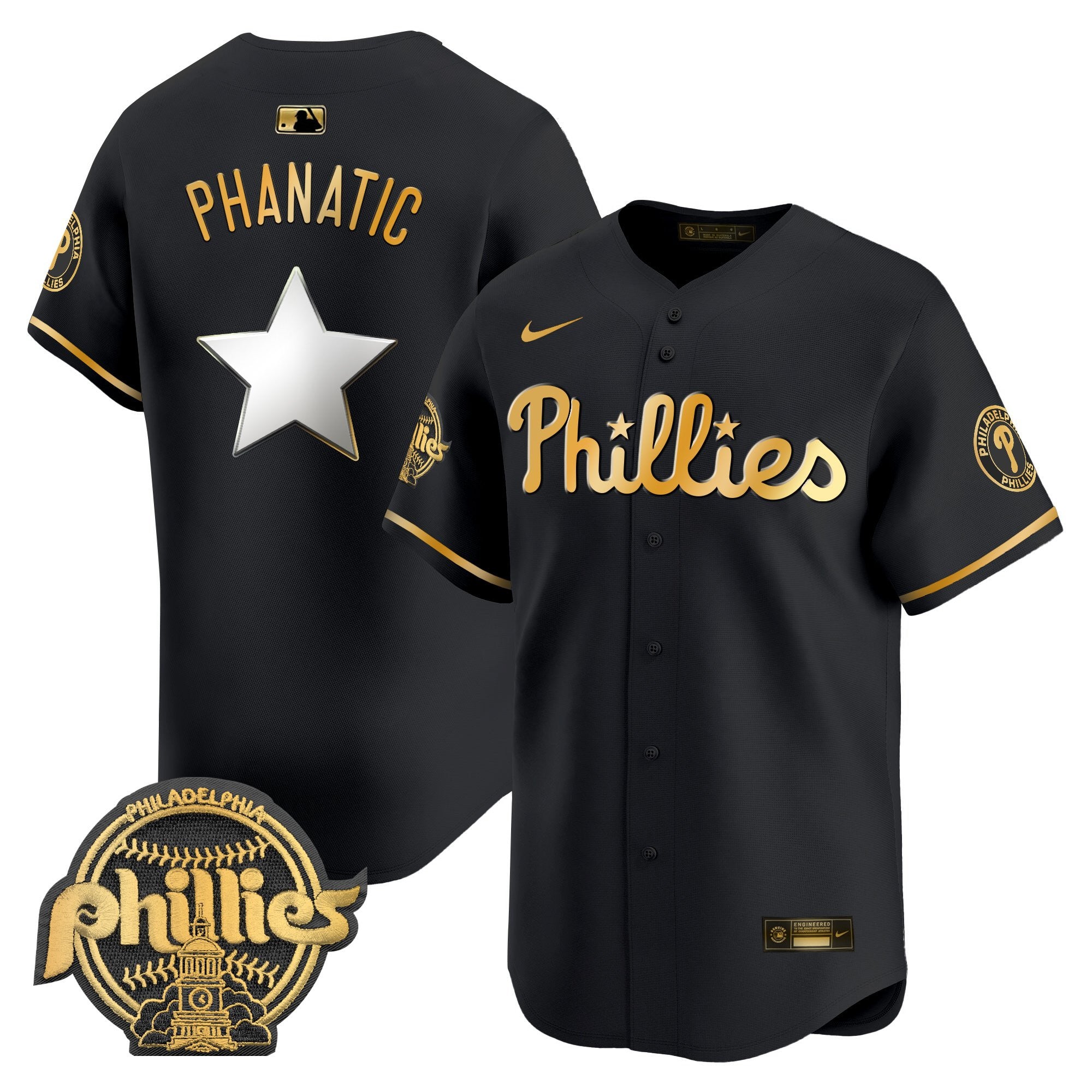 Men's Philadelphia Phillies 2025 Vapor Premier Limited Jersey - All Stitched