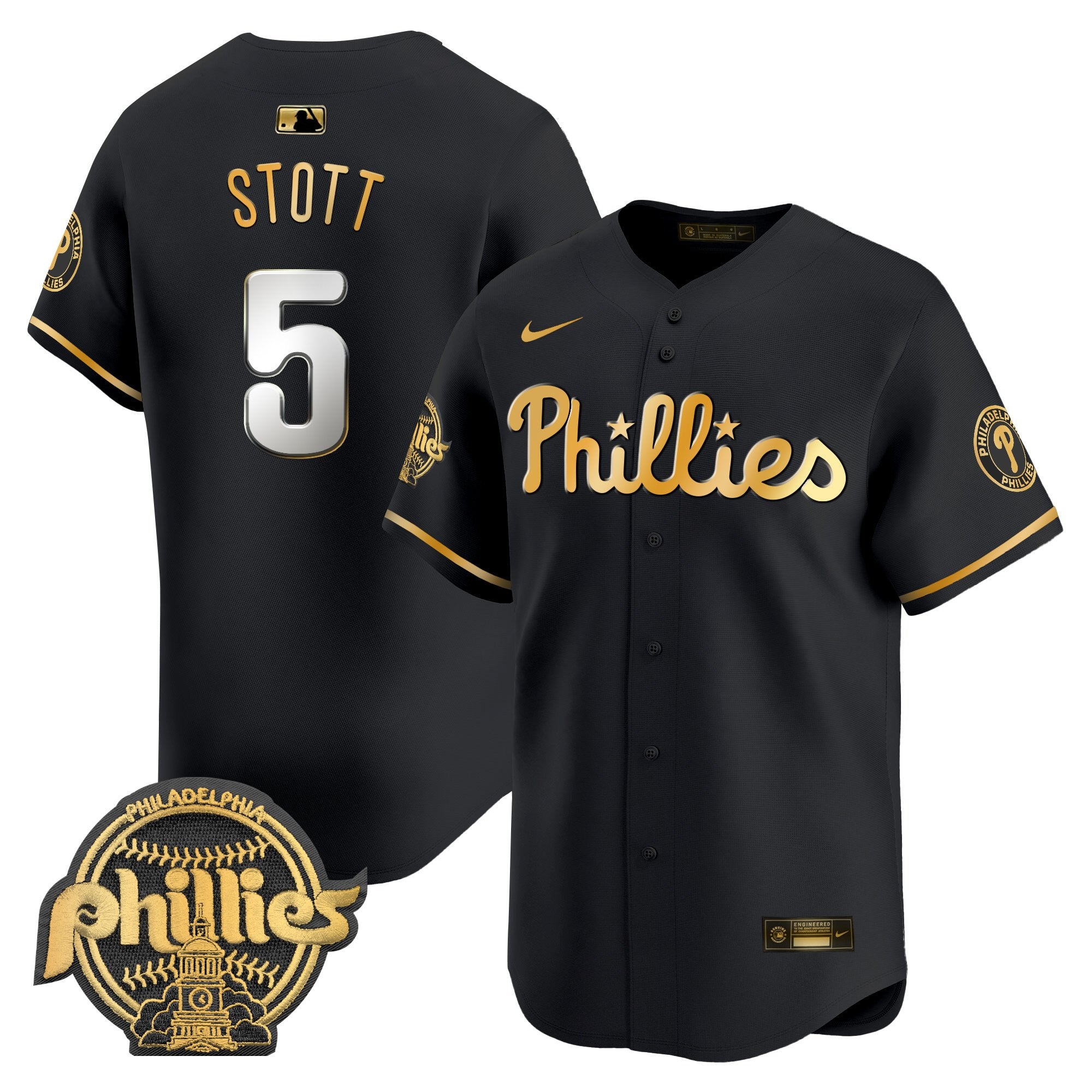 Men's Philadelphia Phillies 2025 Vapor Premier Limited Jersey - All Stitched