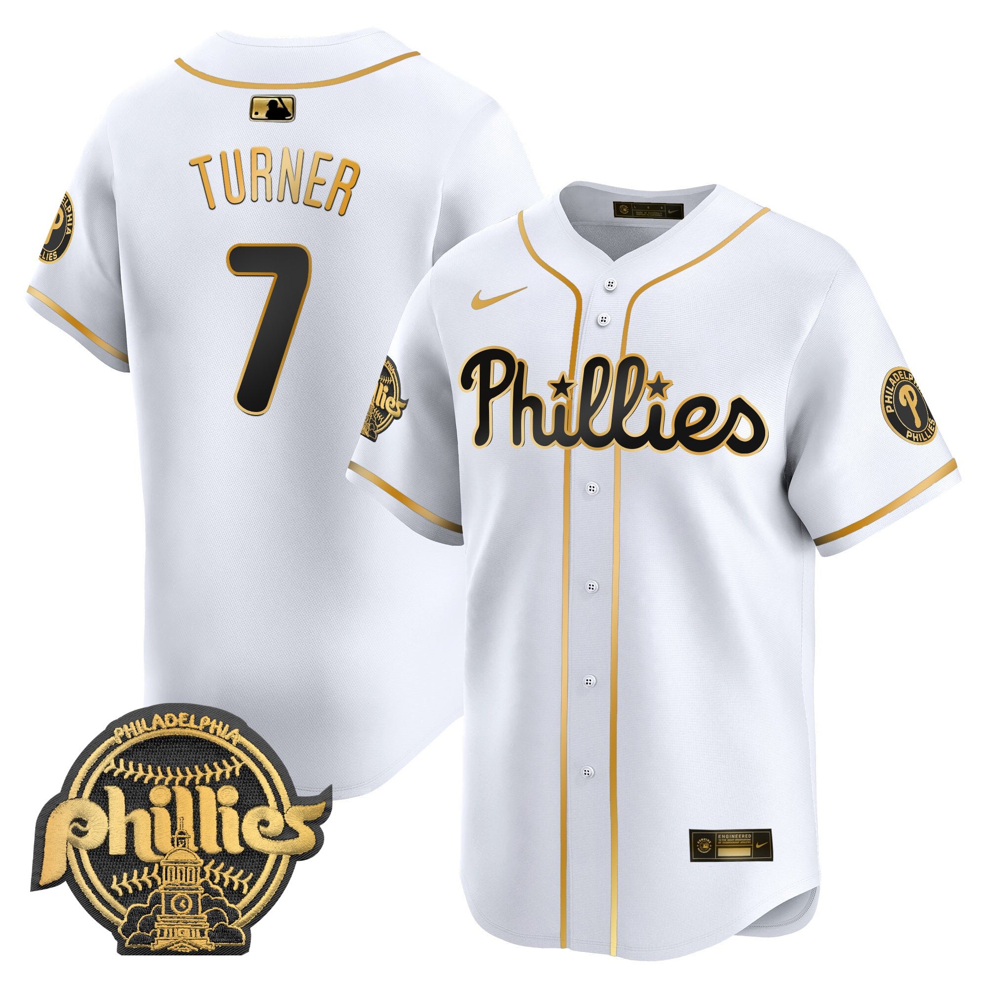 Men's Philadelphia Phillies 2025 Vapor Premier Limited Jersey - All Stitched