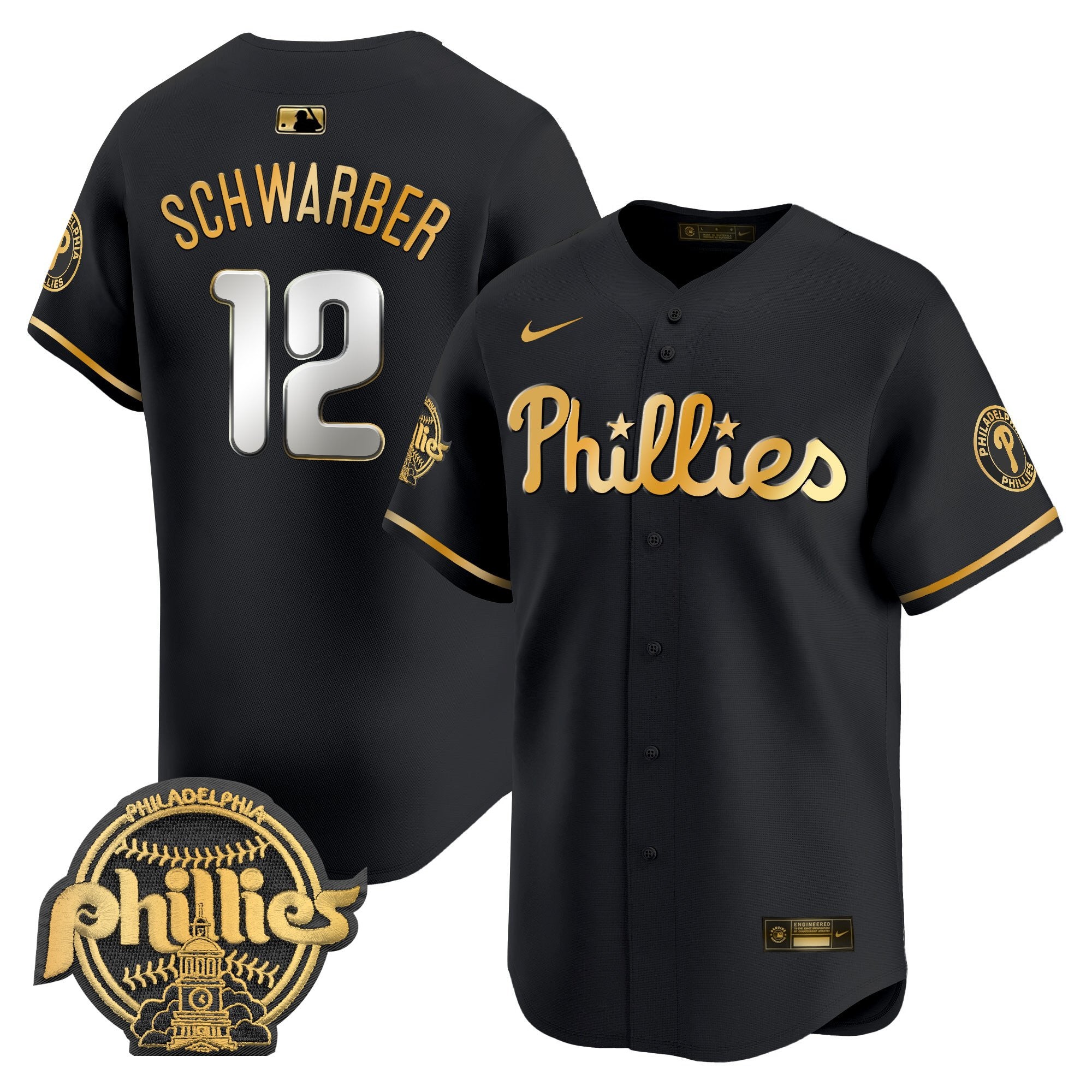 Men's Philadelphia Phillies 2025 Vapor Premier Limited Jersey - All Stitched