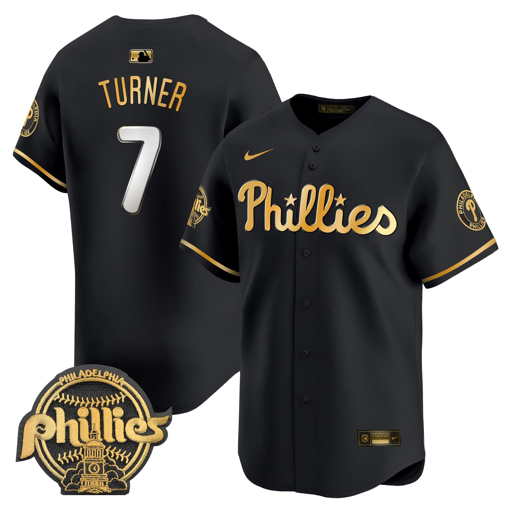 Men's Philadelphia Phillies 2025 Vapor Premier Limited Jersey - All Stitched