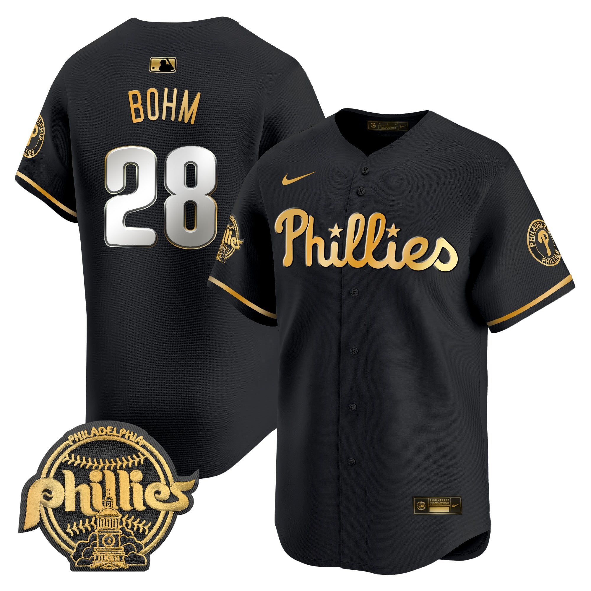 Men's Philadelphia Phillies 2025 Vapor Premier Limited Jersey - All Stitched