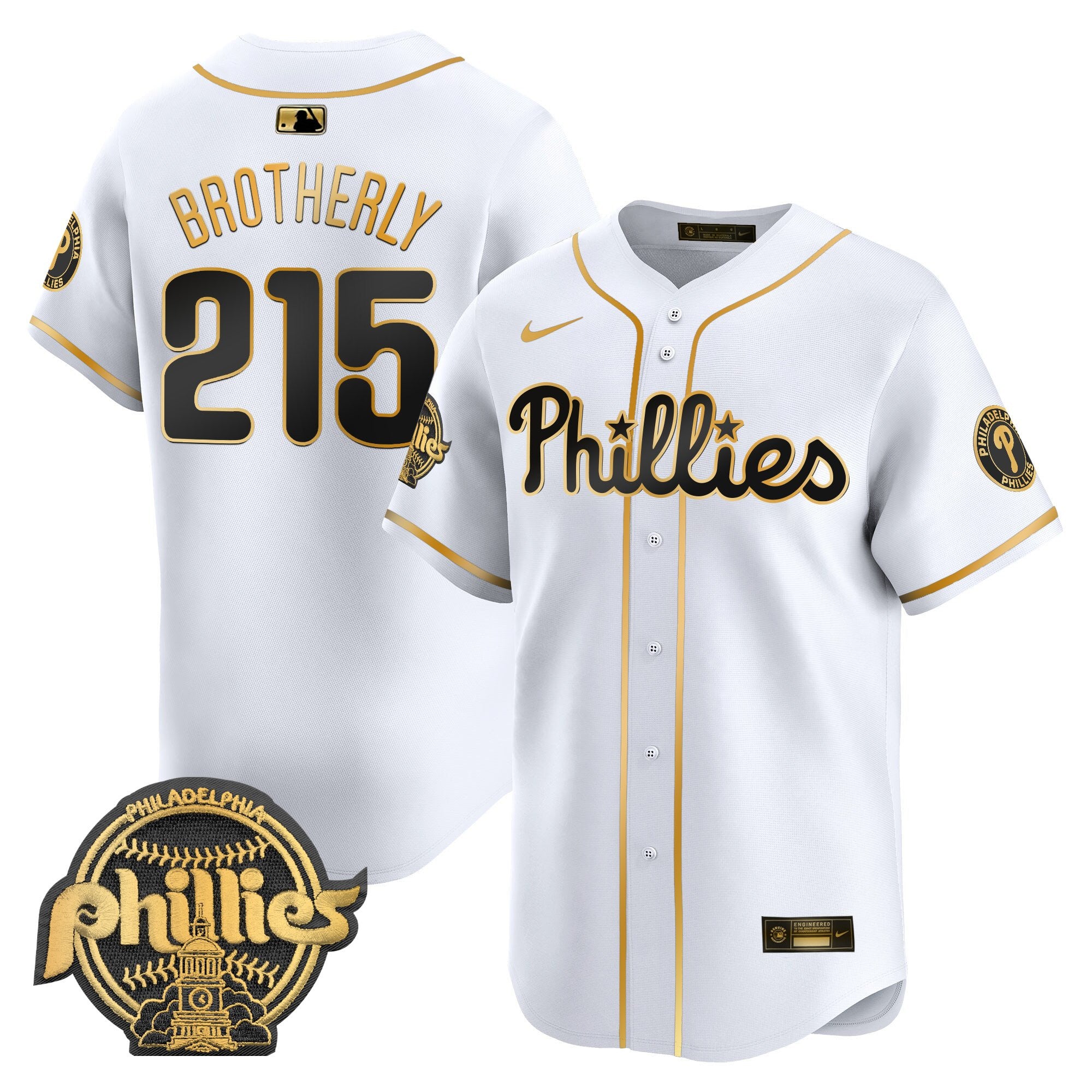 Men's Philadelphia Phillies 2025 Vapor Premier Limited Jersey - All Stitched