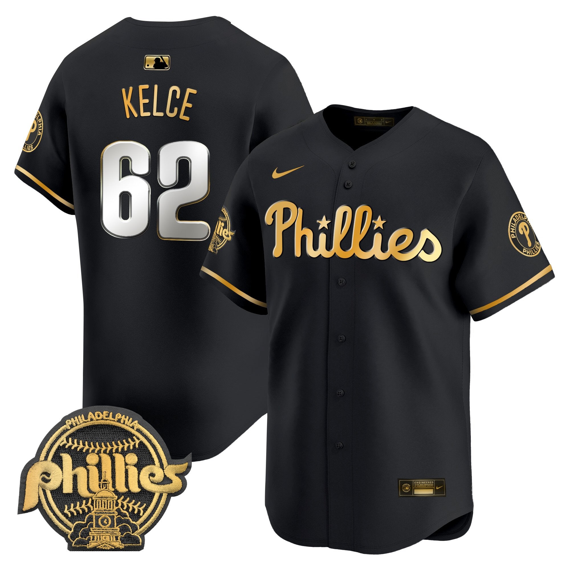 Men's Philadelphia Phillies 2025 Vapor Premier Limited Jersey - All Stitched