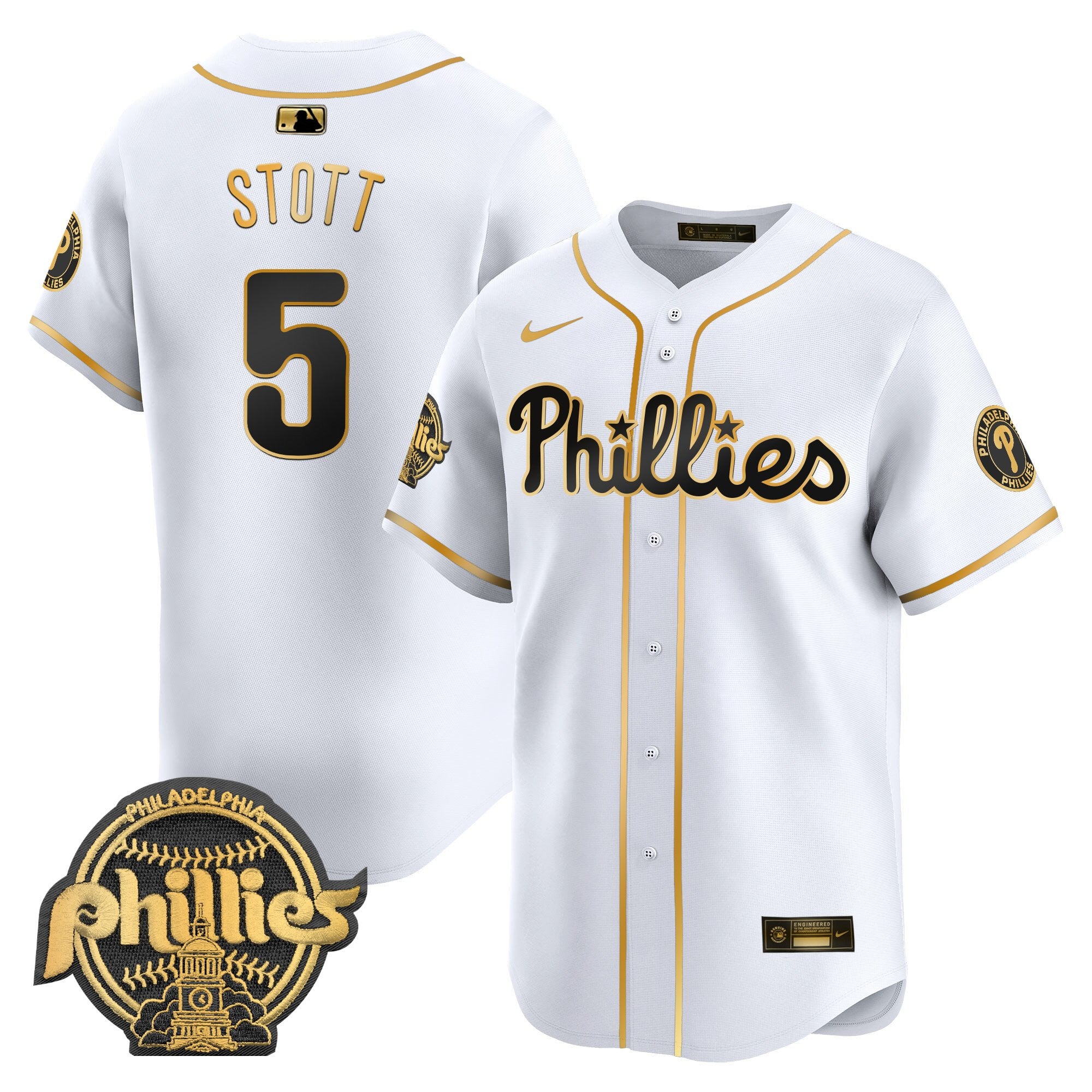Men's Philadelphia Phillies 2025 Vapor Premier Limited Jersey - All Stitched