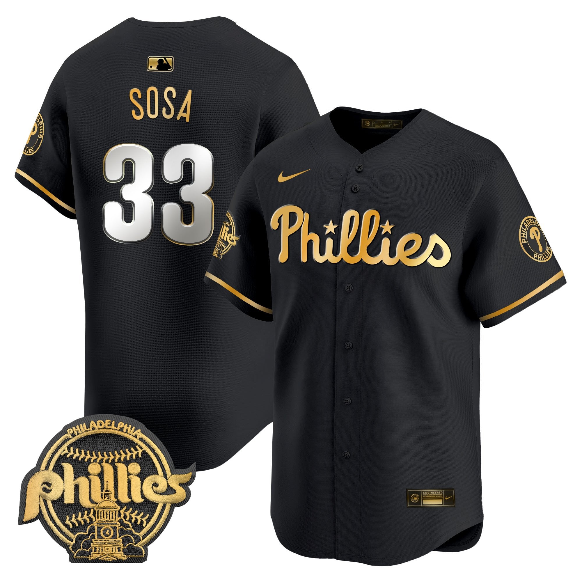 Men's Philadelphia Phillies 2025 Vapor Premier Limited Jersey - All Stitched