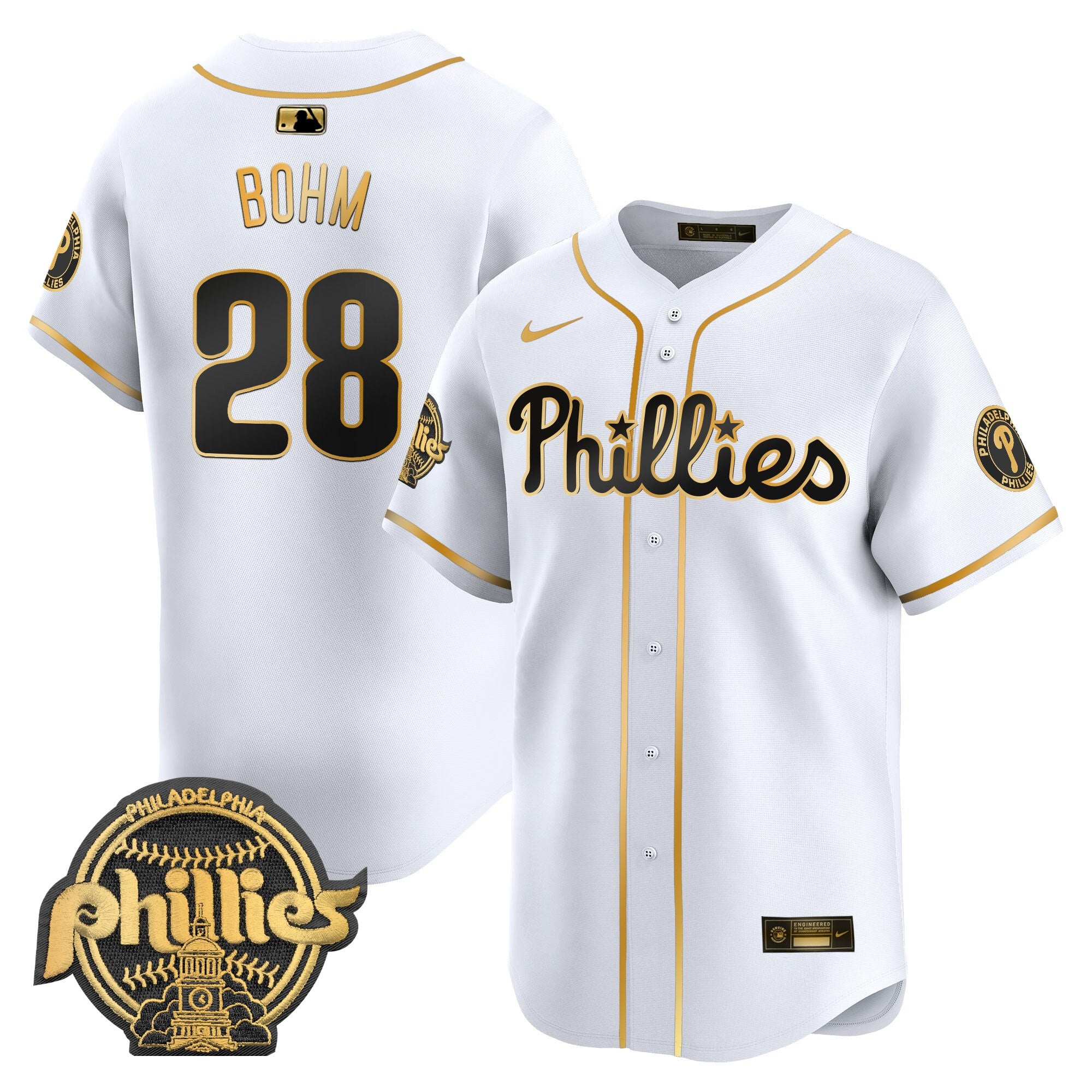Men's Philadelphia Phillies 2025 Vapor Premier Limited Jersey - All Stitched