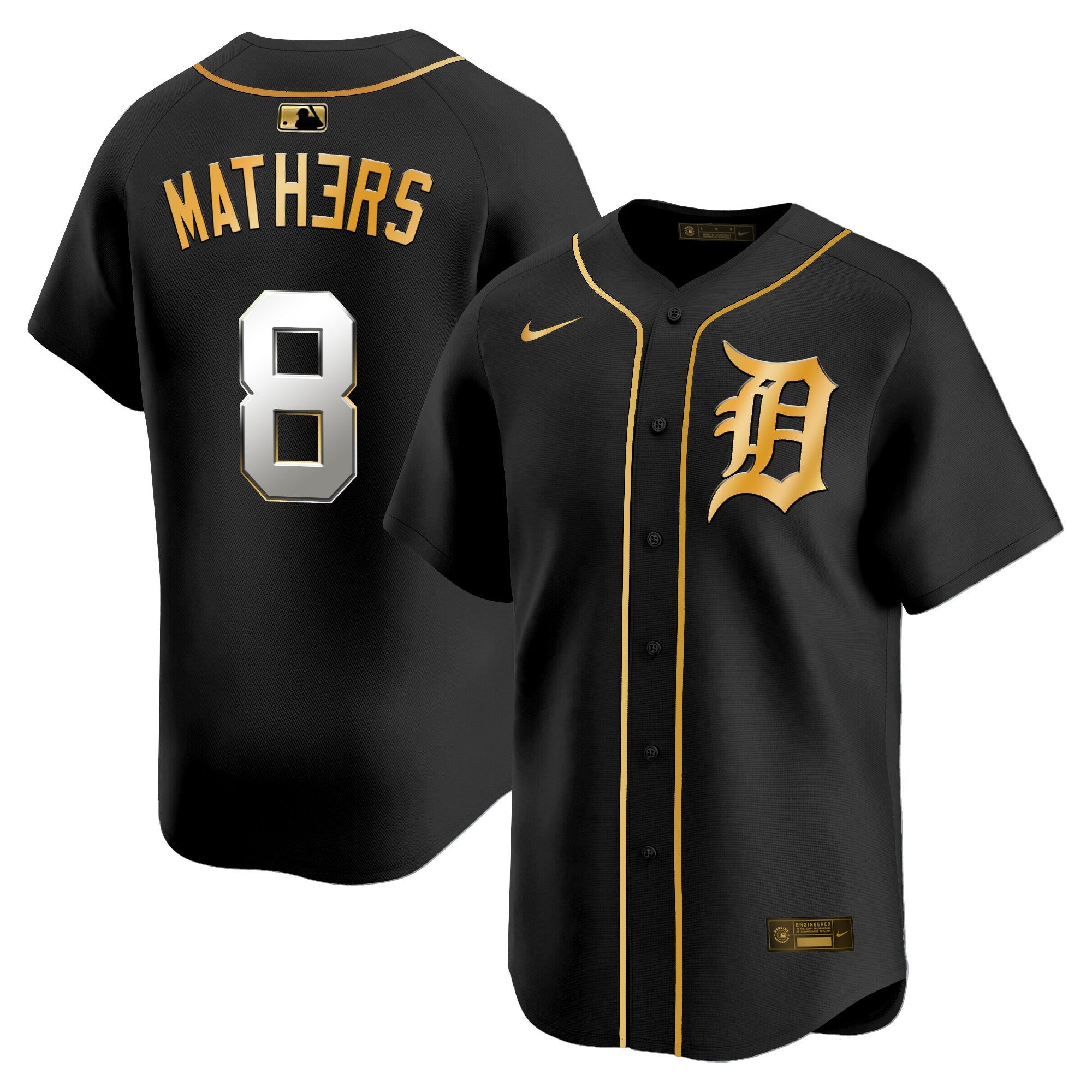 Men's Detroit Tigers 2025 Vapor Premier Limited Jersey - All Stitched