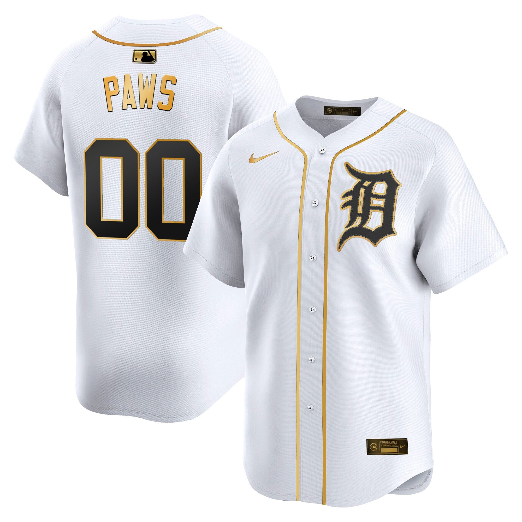 Men's Detroit Tigers 2025 Vapor Premier Limited Jersey - All Stitched