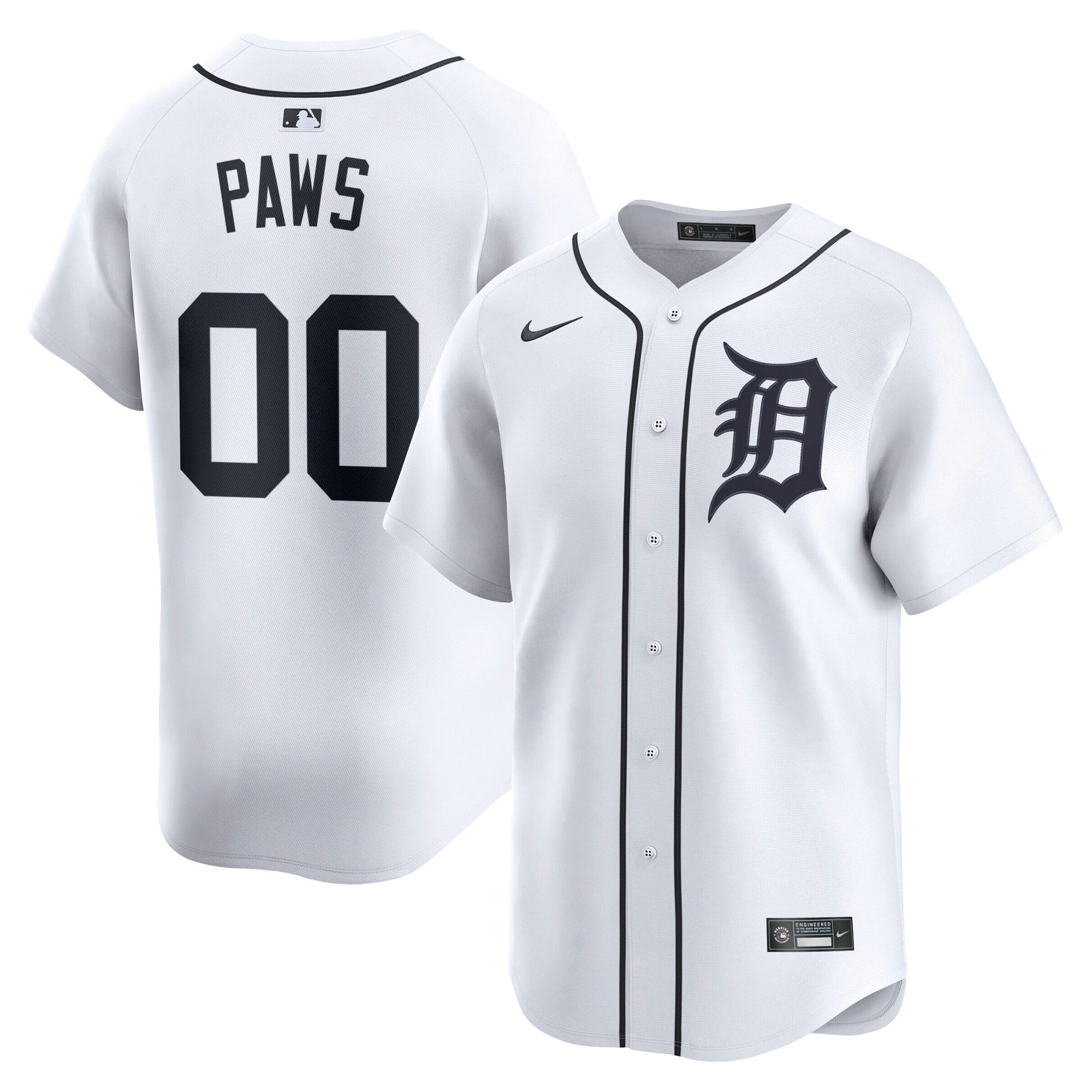 Men's Detroit Tigers 2025 Vapor Premier Limited Jersey - All Stitched