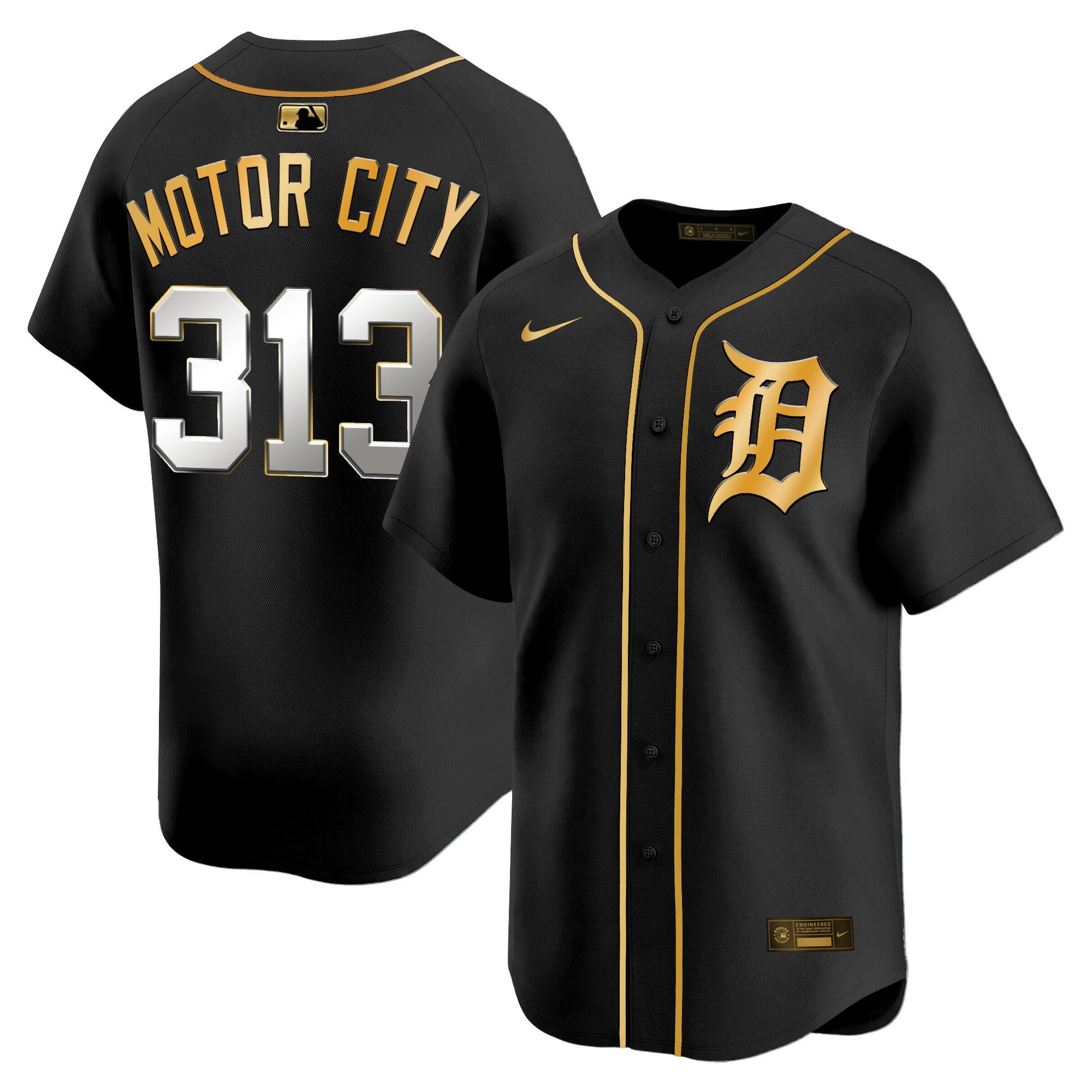 Men's Detroit Tigers 2025 Vapor Premier Limited Jersey - All Stitched