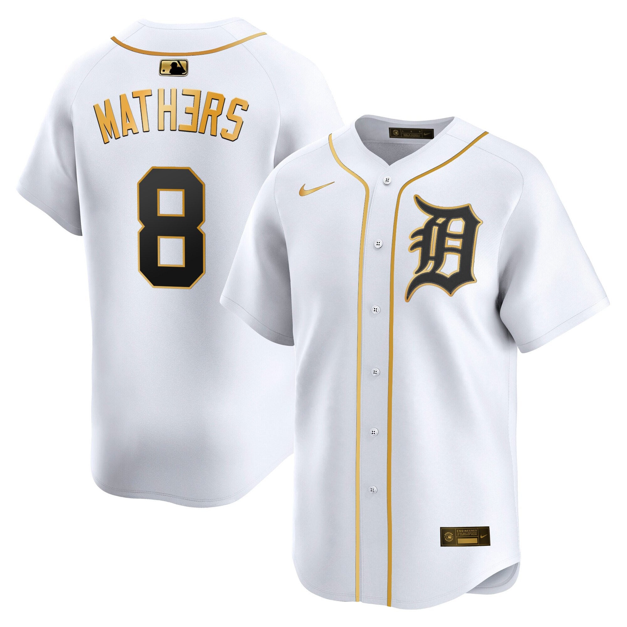 Men's Detroit Tigers 2025 Vapor Premier Limited Jersey - All Stitched