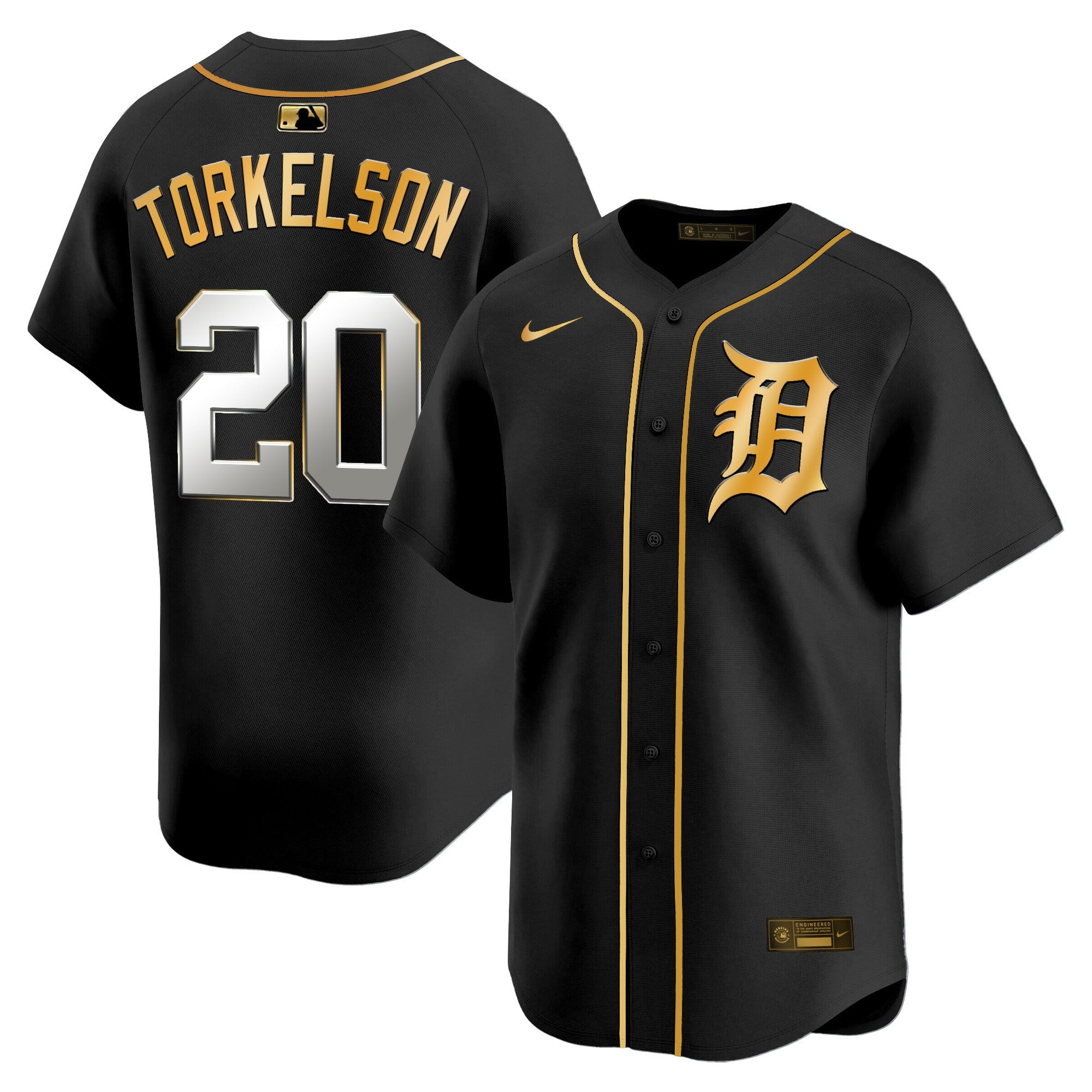 Men's Detroit Tigers 2025 Vapor Premier Limited Jersey - All Stitched
