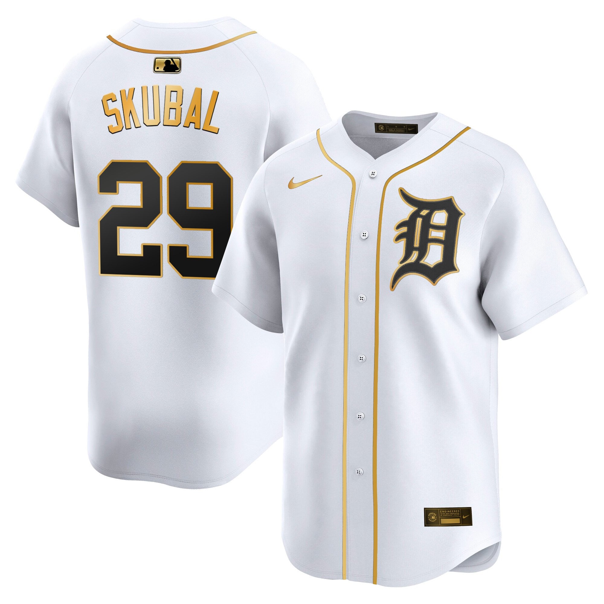 Men's Detroit Tigers 2025 Vapor Premier Limited Jersey - All Stitched