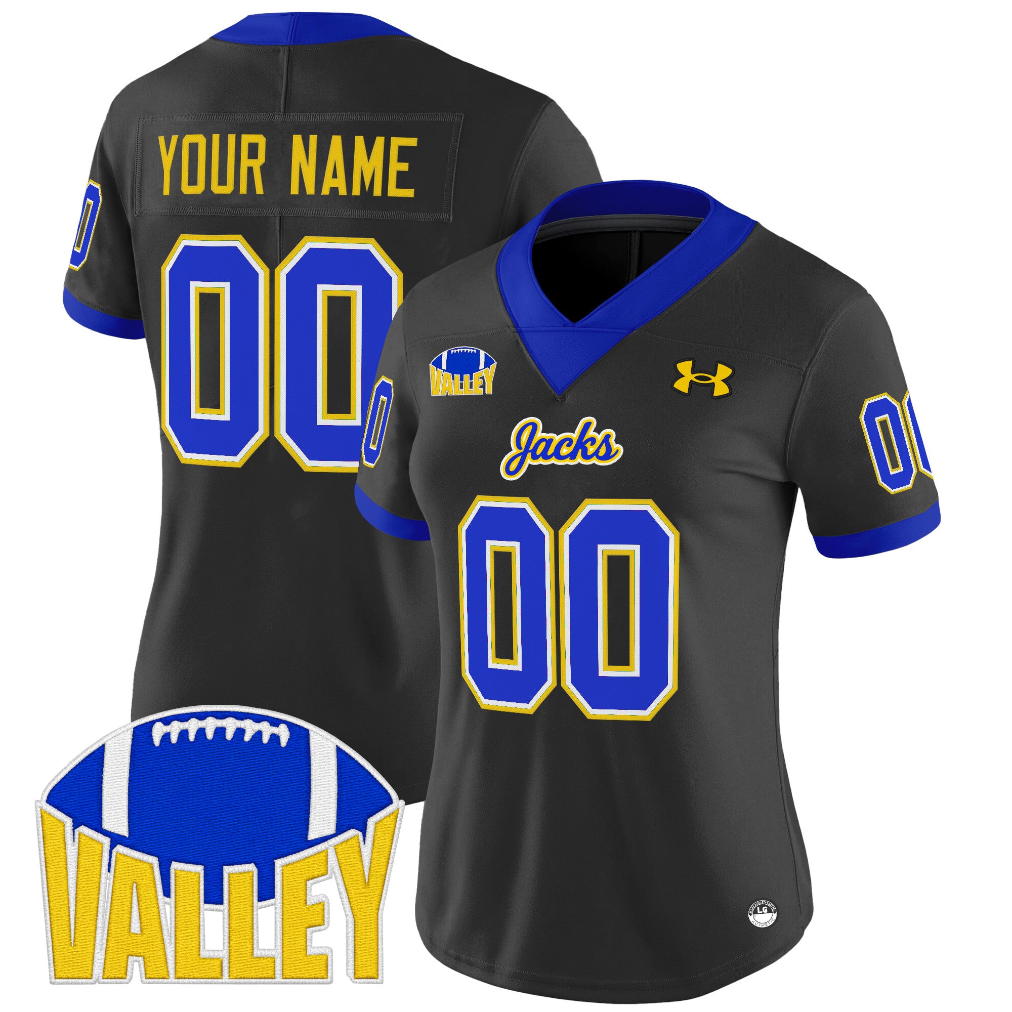 South Dakota State Jackrabbits 2025 Vapor Limited Custom Jersey - All Stitched