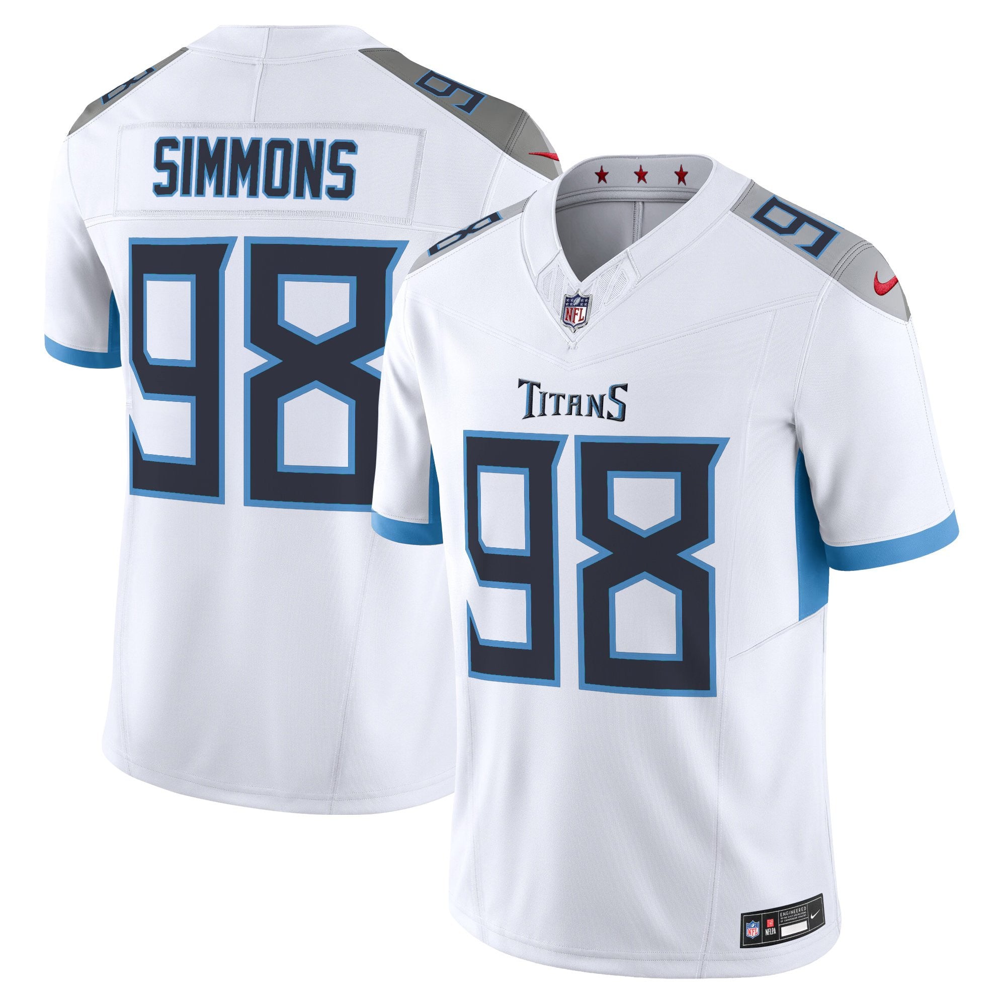 Men's Tennessee Titans 2025 Vapor Limited Jersey - All Stitched