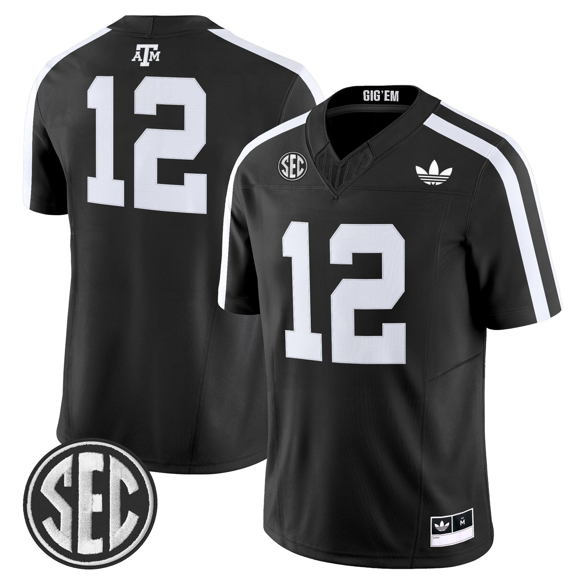 Men's Texas A&M Aggies 2025 Vapor Limited Jersey V2 - All Stitched