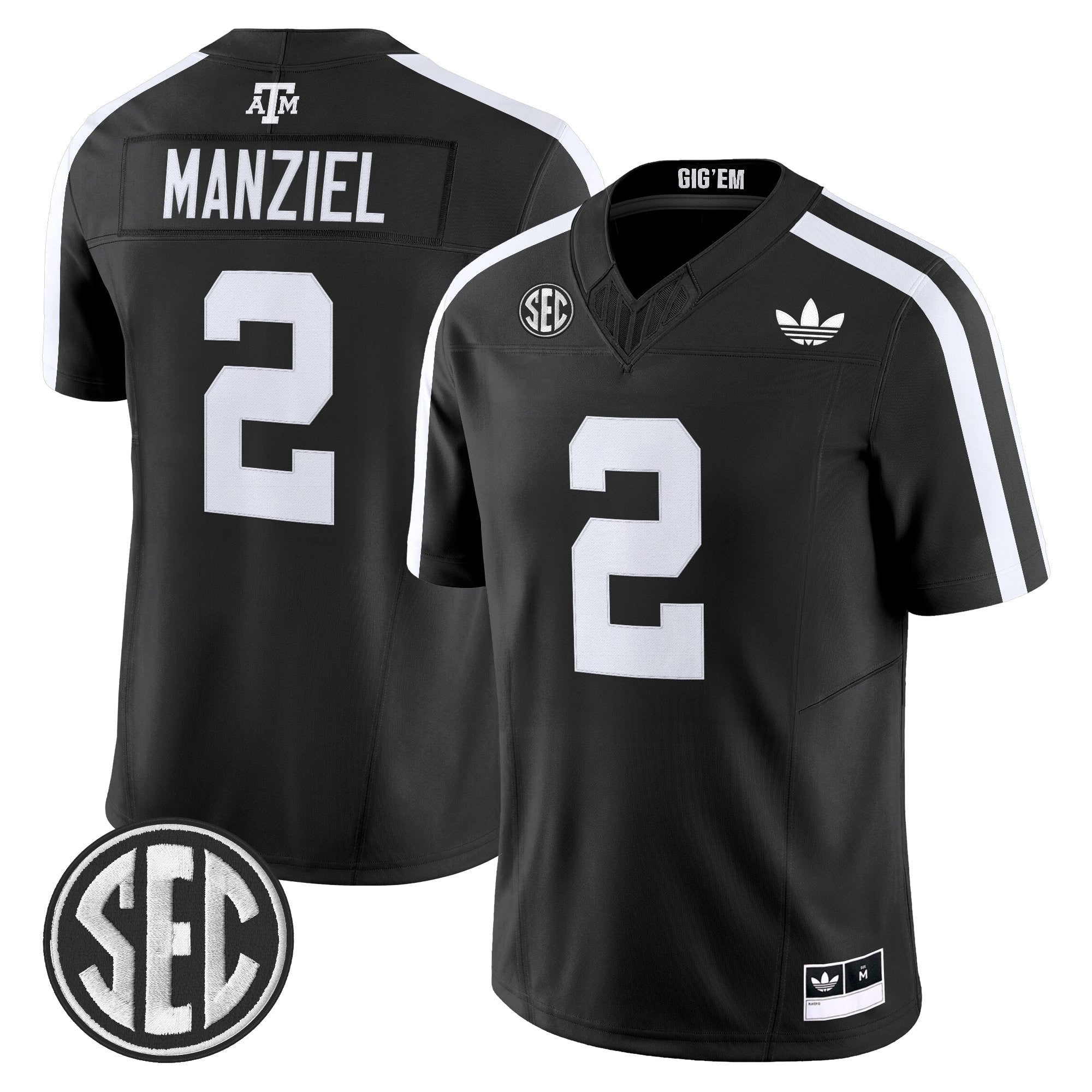 Men's Texas A&M Aggies 2025 Vapor Limited Jersey V2 - All Stitched