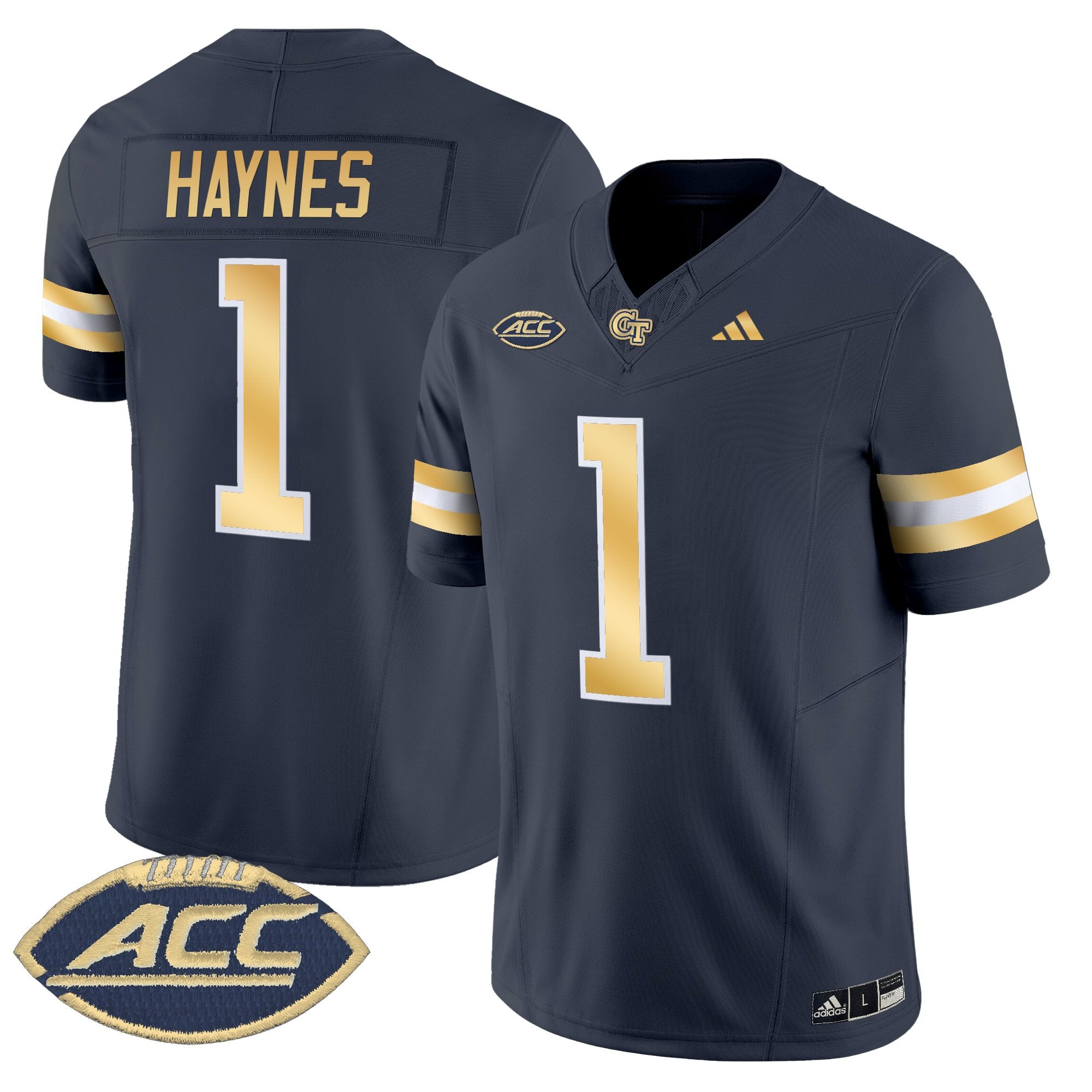 Youth's Georgia Tech Yellow Jackets 2025 Vapor Limited Jersey - All stitched