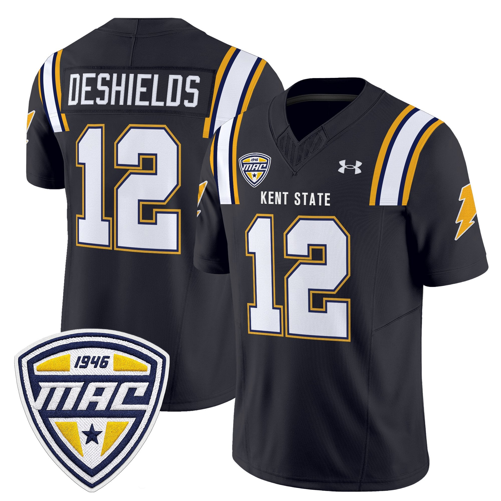 Men's Kent State Golden Flashes 2025 Vapor Limited Jersey - All Stitched
