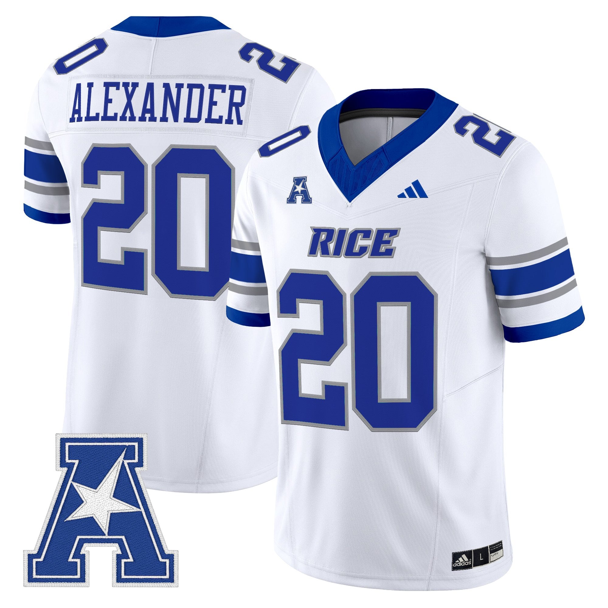Men's Rice Owls 2025 Vapor Limited Jersey - All Stitched