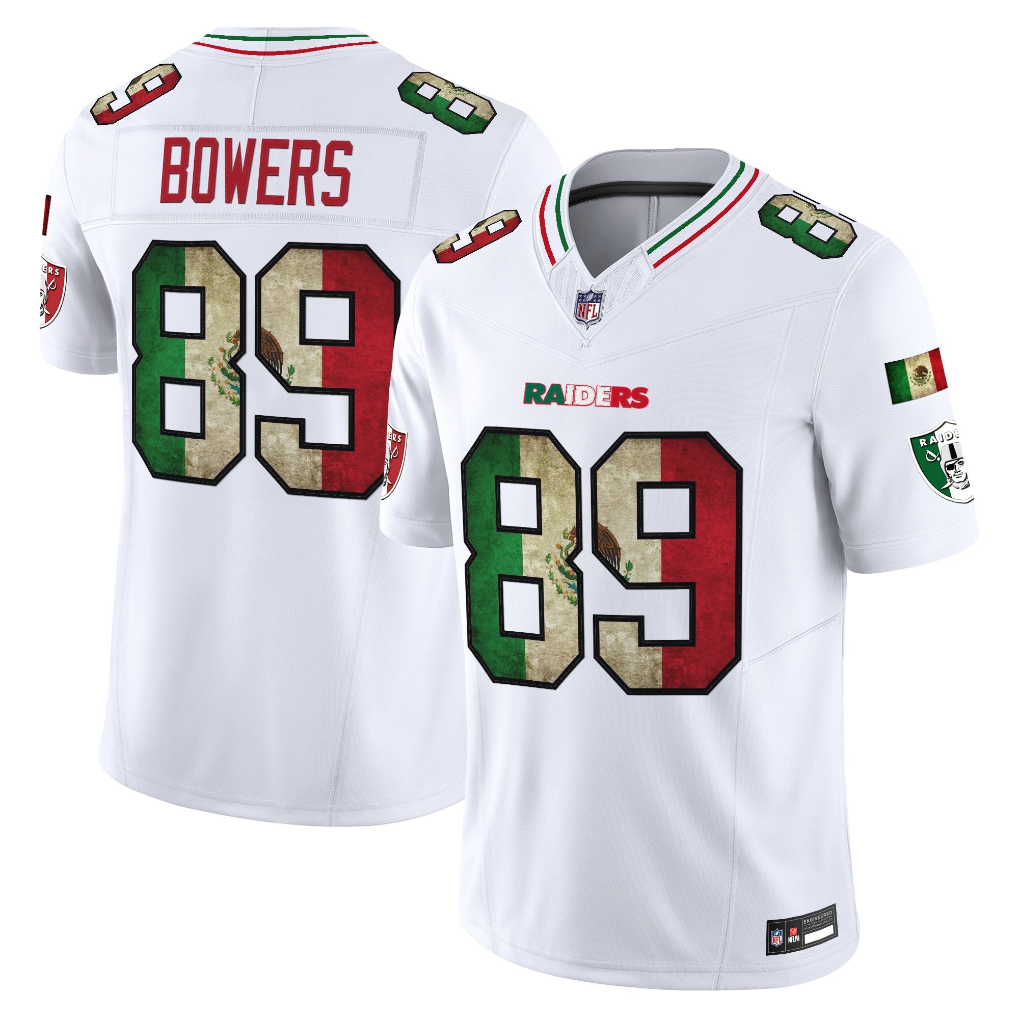 Men's Las Vegas Raiders Mexico Vapor Limited Jersey - All Stitched