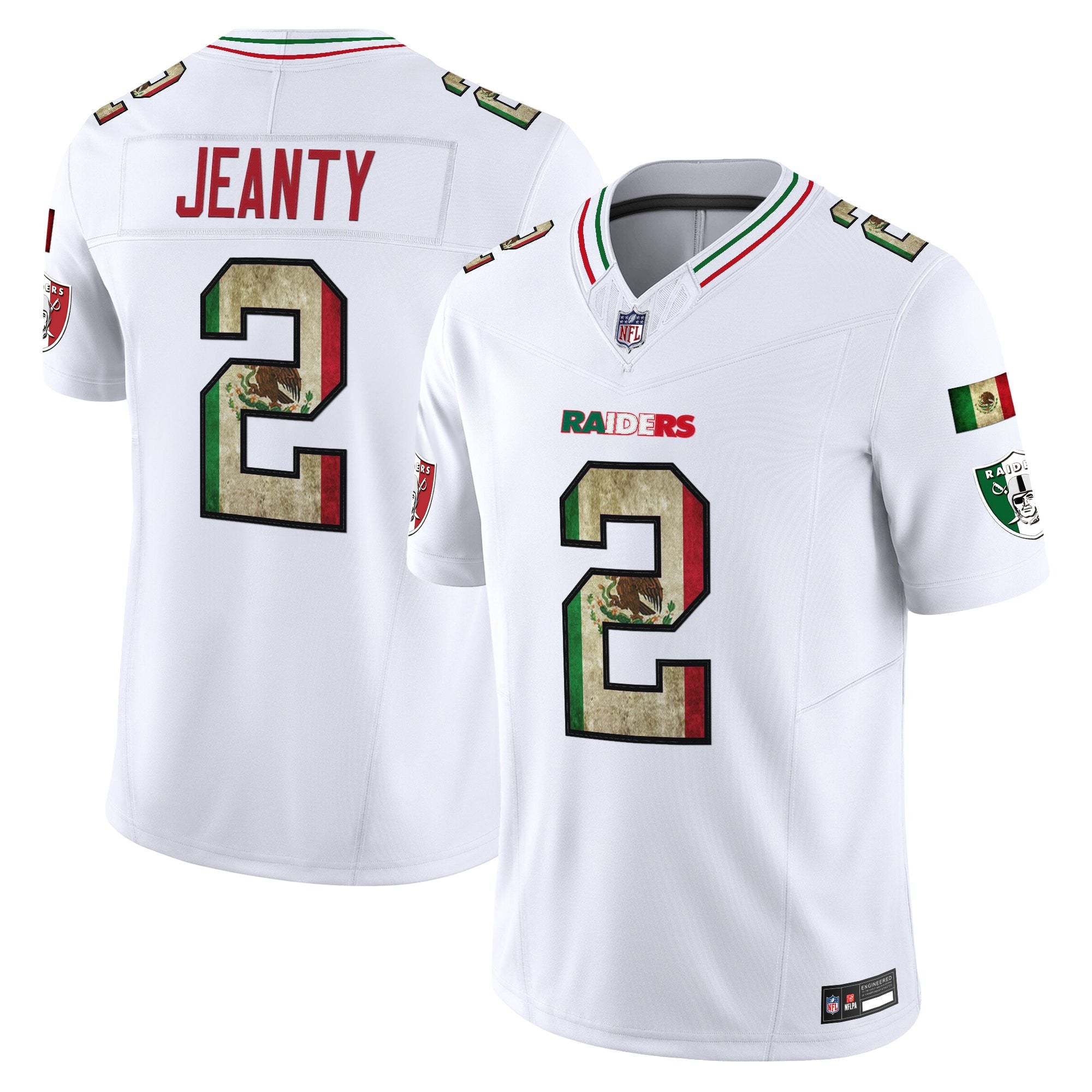 Men's Las Vegas Raiders Mexico Vapor Limited Jersey - All Stitched