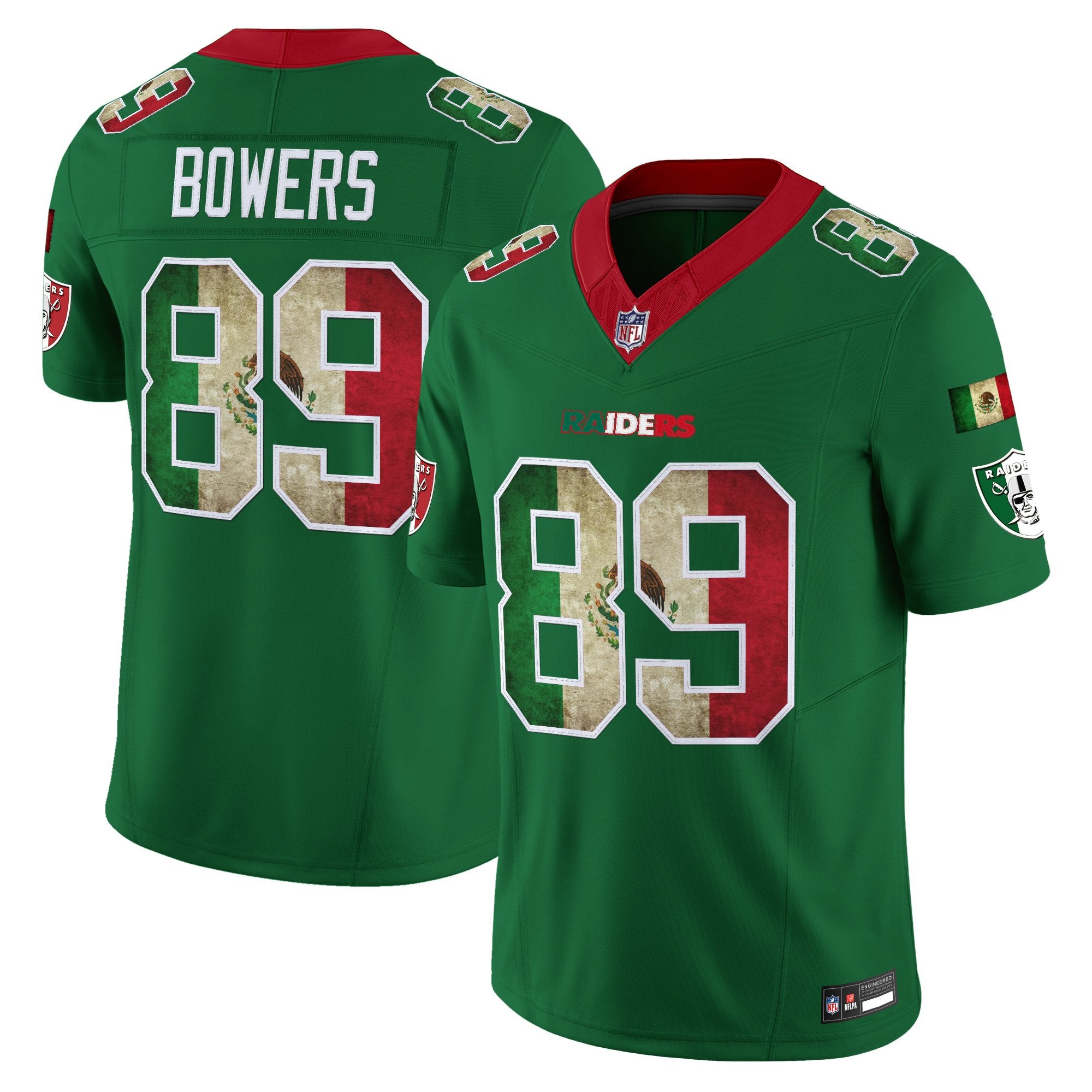 Men's Las Vegas Raiders Mexico Vapor Limited Jersey - All Stitched
