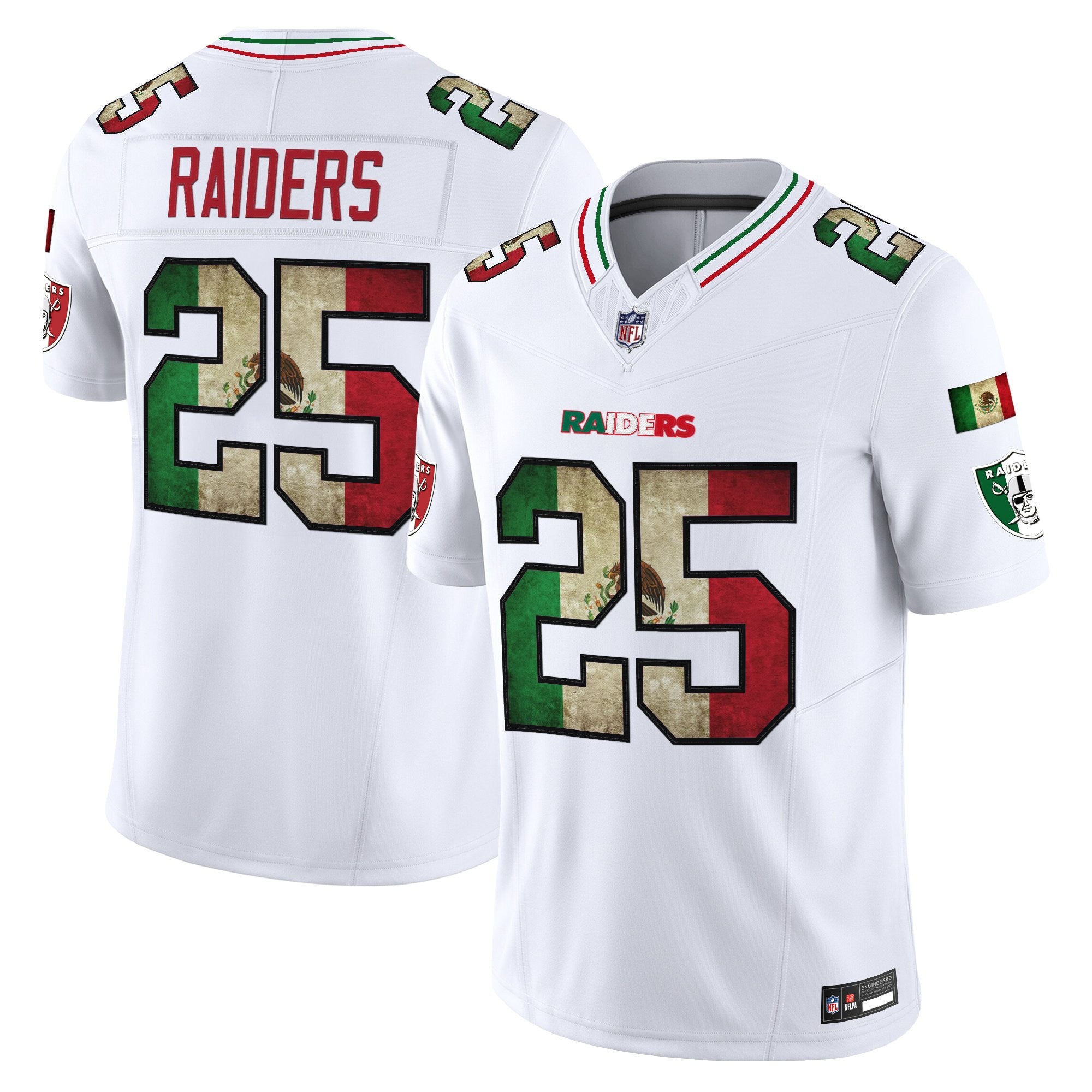 Men's Las Vegas Raiders Mexico Vapor Limited Jersey - All Stitched