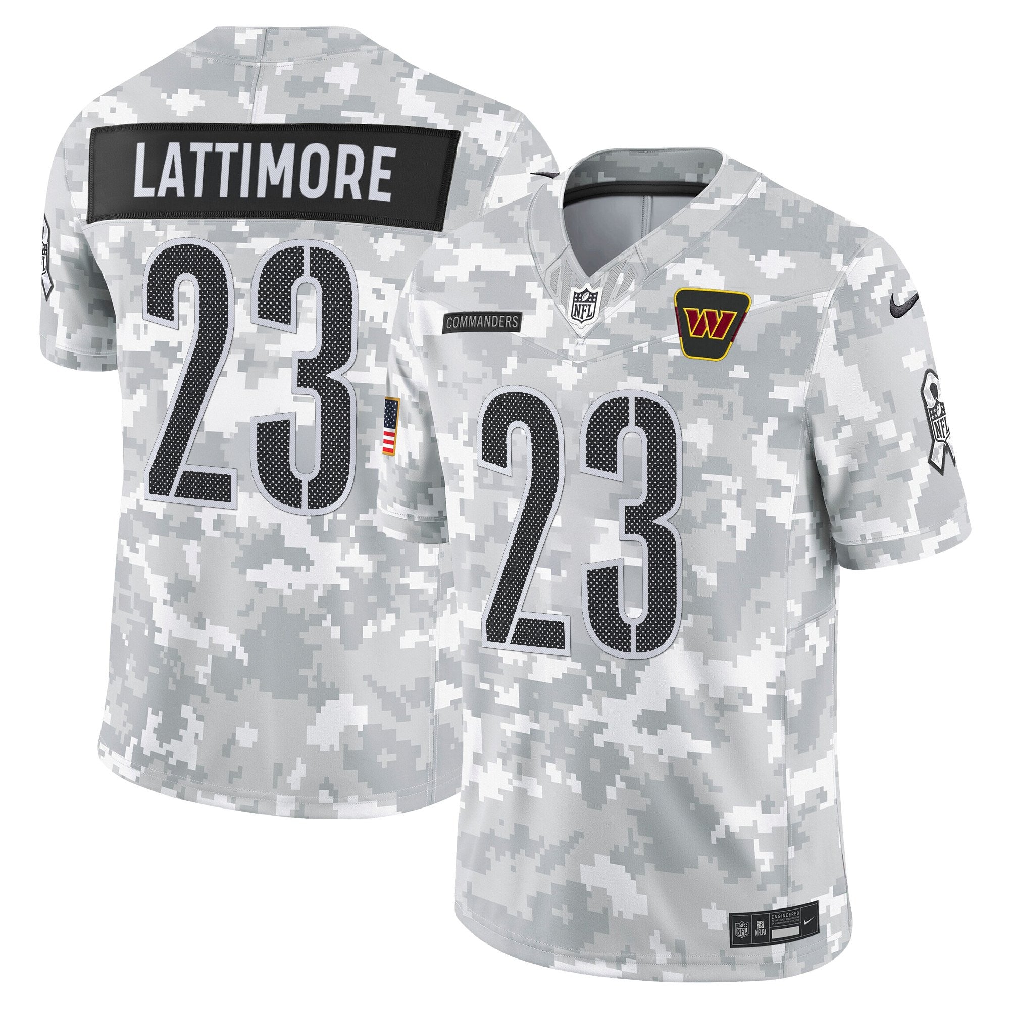 Men's Washington Commanders 2025 Salute to Service Vapor Limited Jersey - All Stitched