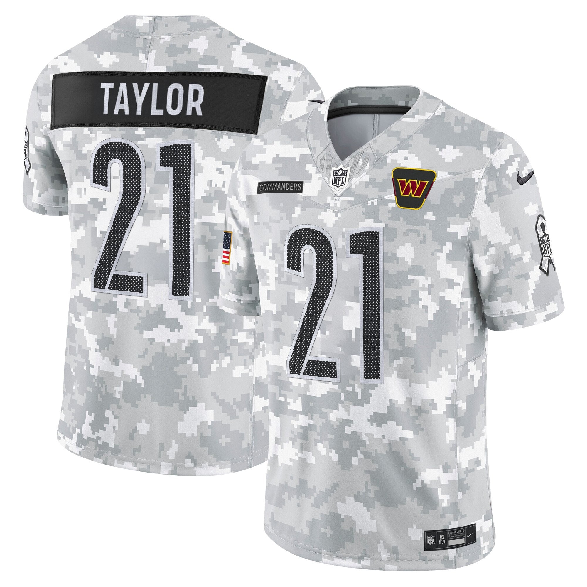 Men's Washington Commanders 2025 Salute to Service Vapor Limited Jersey - All Stitched