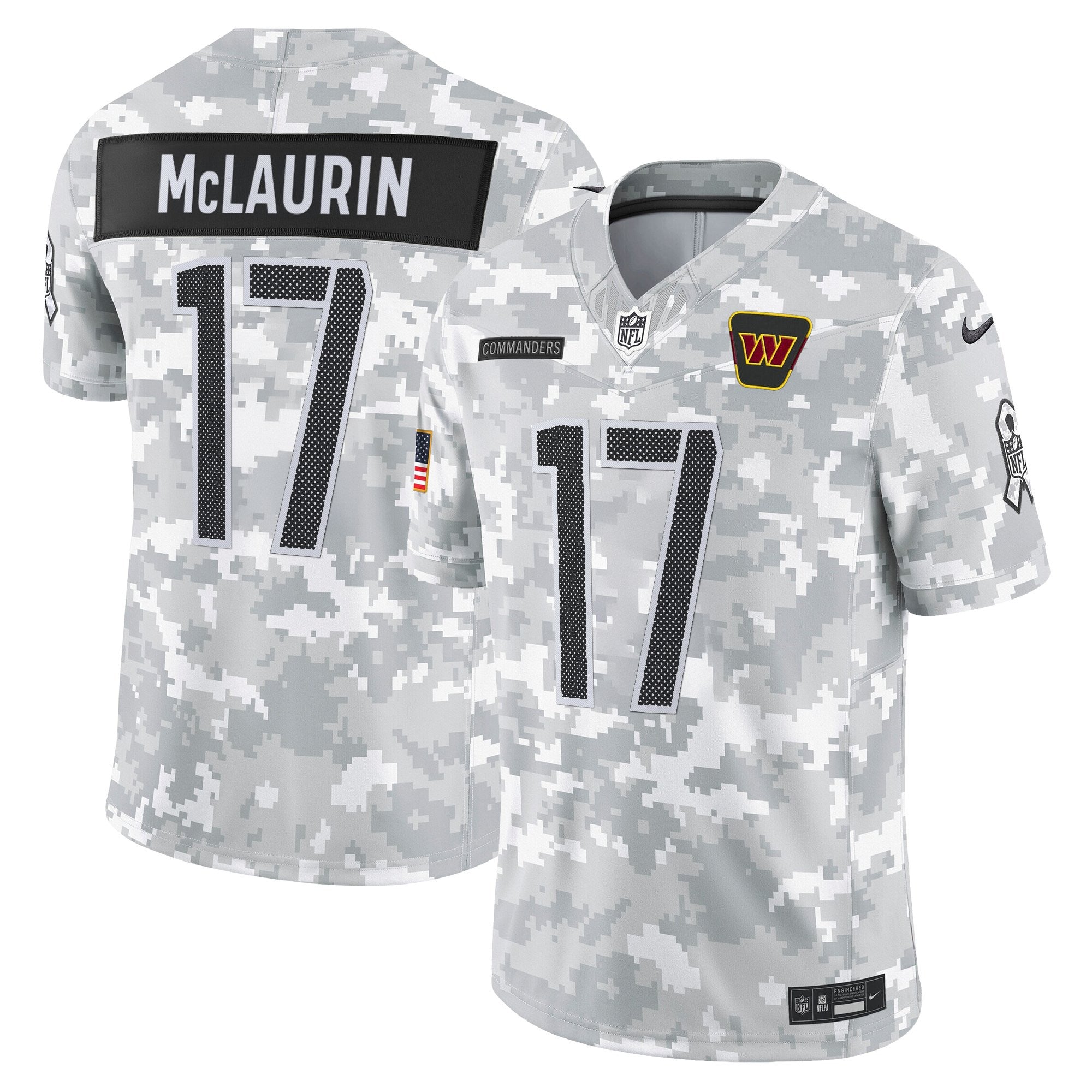 Men's Washington Commanders 2025 Salute to Service Vapor Limited Jersey - All Stitched