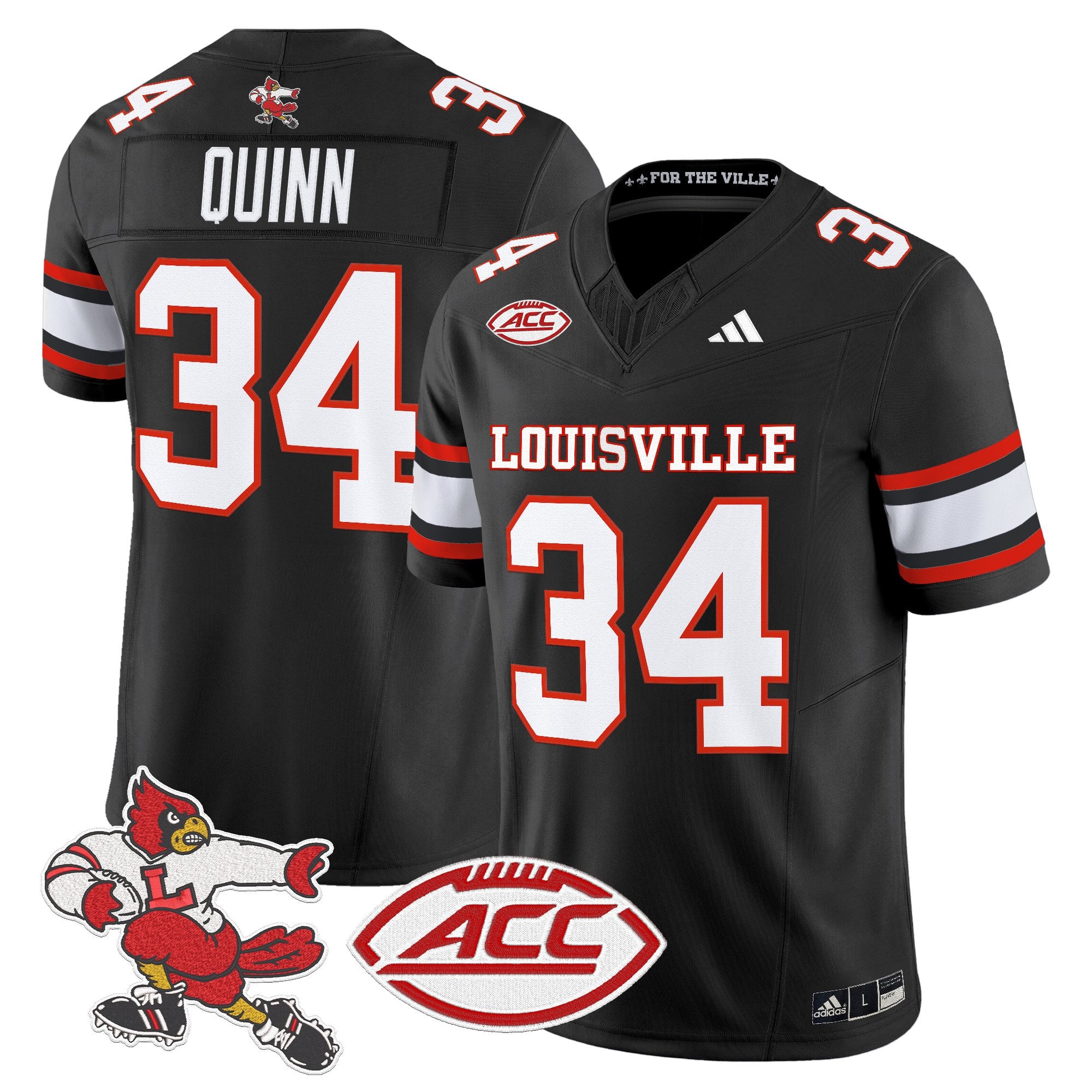 Men's Louisville Cardinals 2025 Vapor Limited Jersey - All Stitched