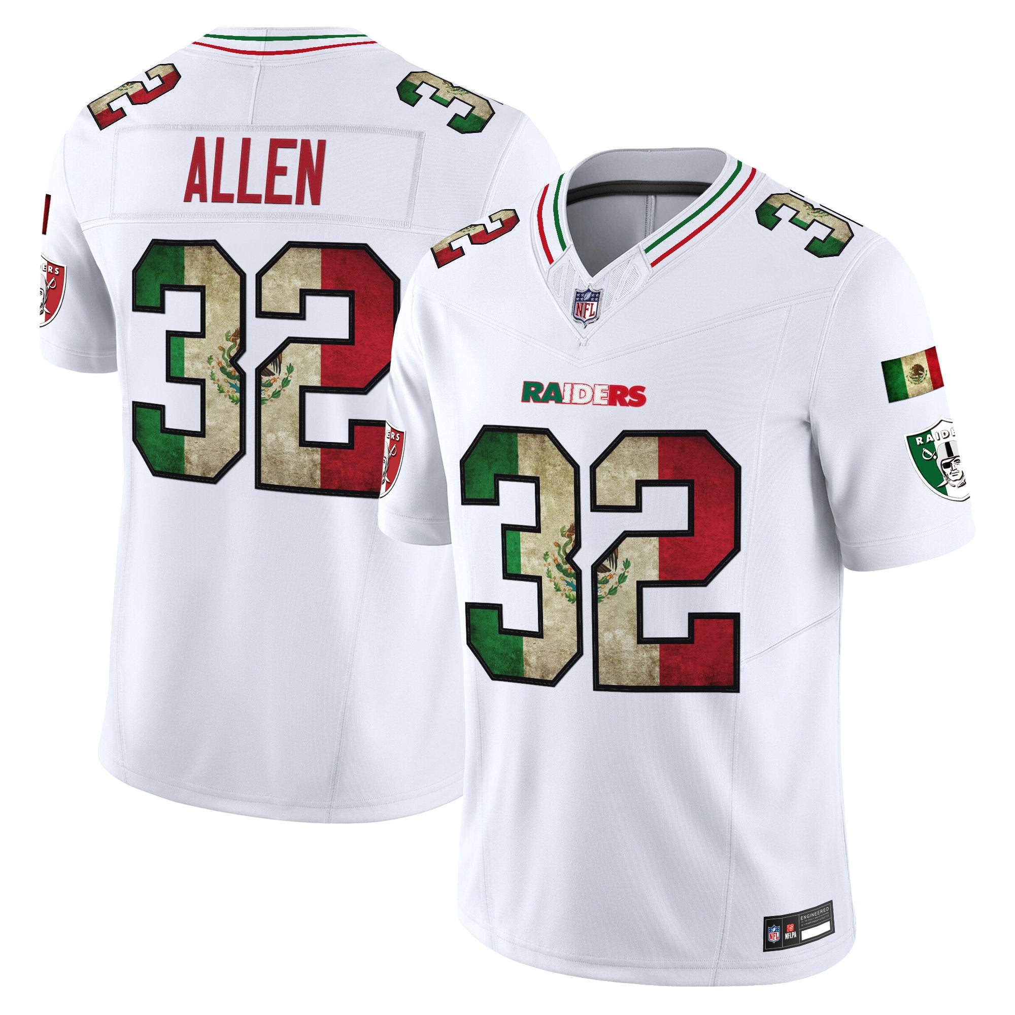 Men's Las Vegas Raiders Mexico Vapor Limited Jersey - All Stitched