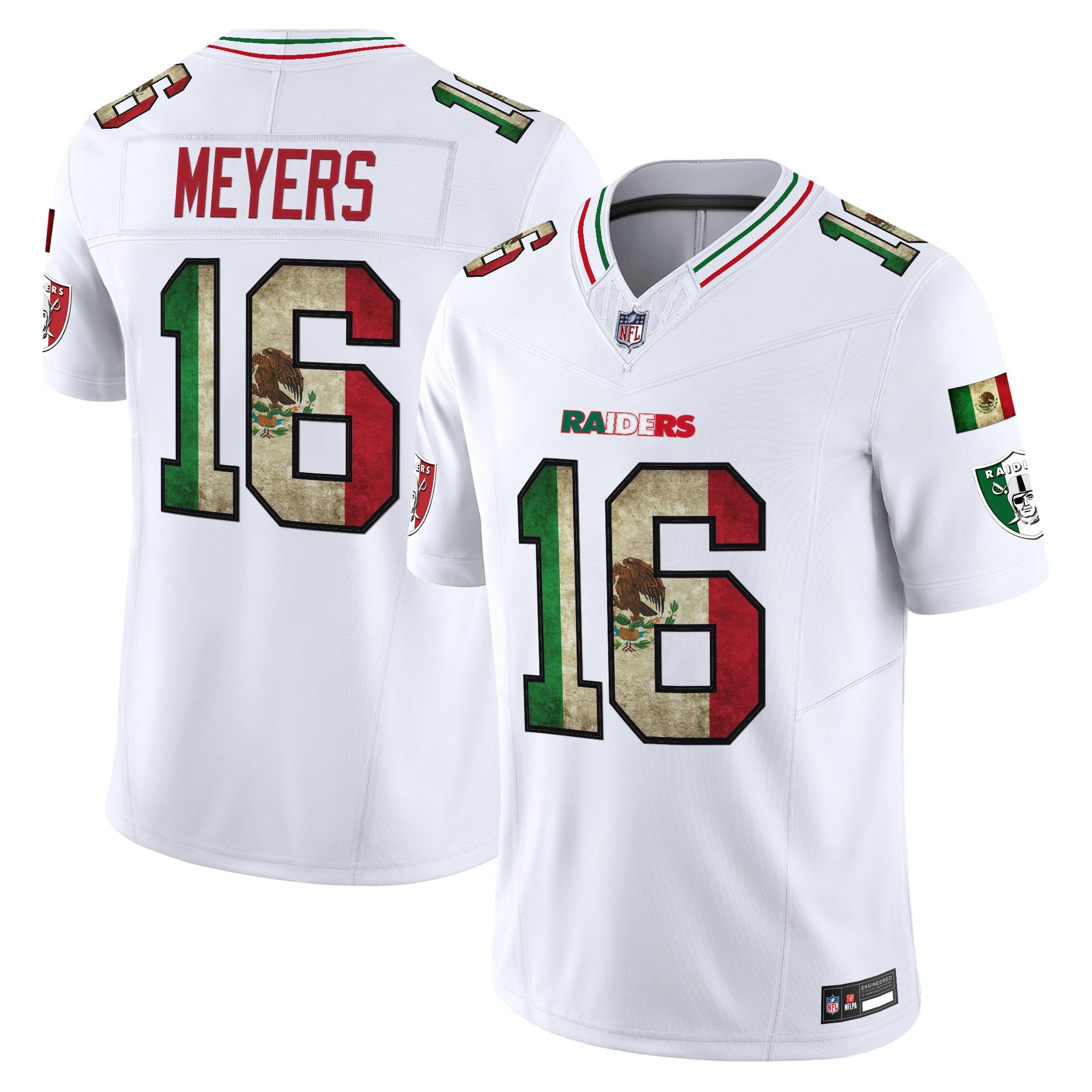 Men's Las Vegas Raiders Mexico Vapor Limited Jersey - All Stitched
