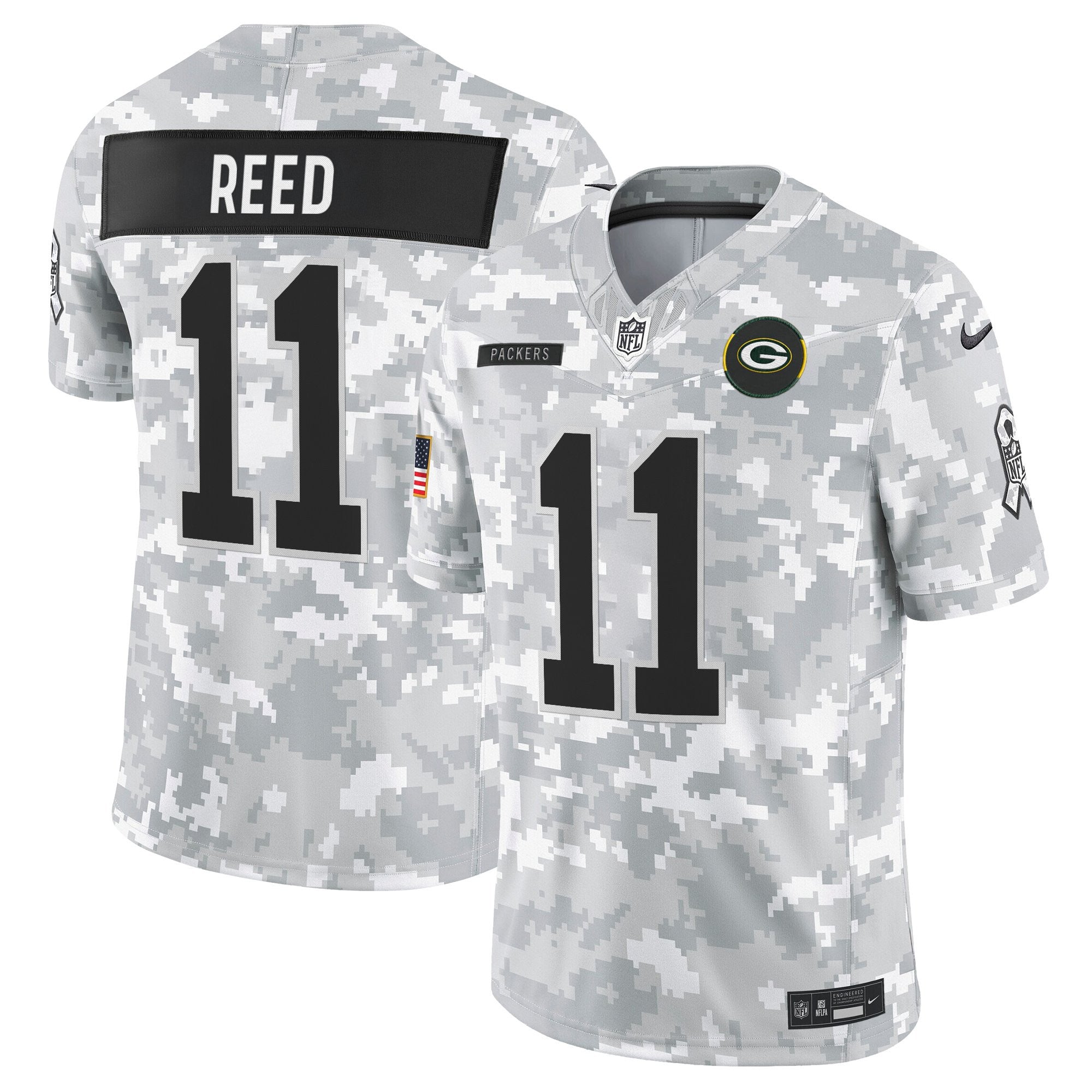 Men's Green Bay Packers 2025 Salute to Service Vapor Limited Jersey - All Stitched