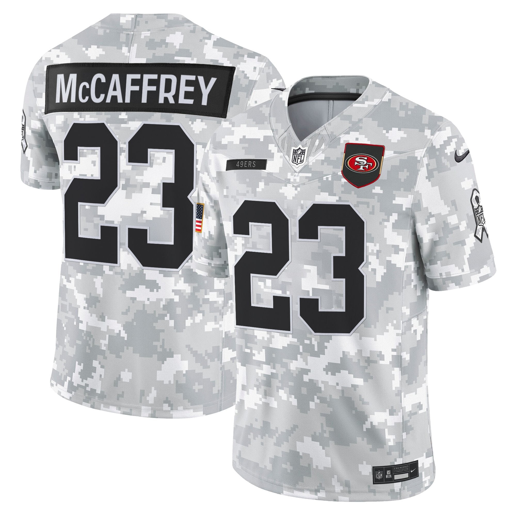 Men's San Francisco 49ers 2025 Salute to Service Vapor Limited Jersey - All Stitched