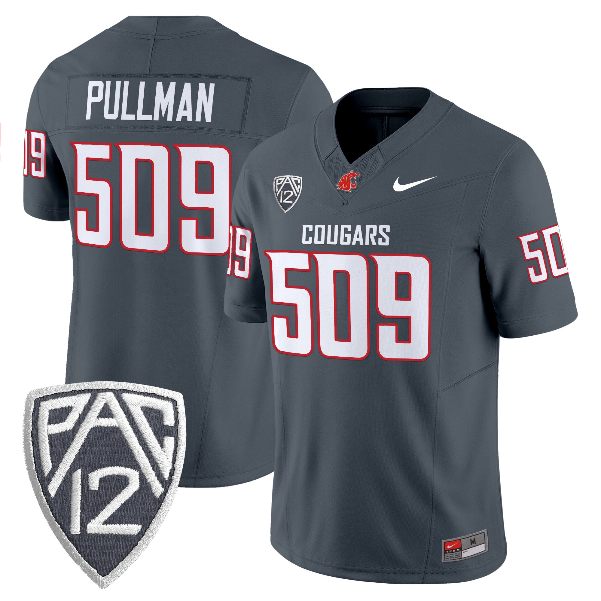 Men's Washington State Cougars 2025 Vapor Limited Jersey V2 - All Stitched