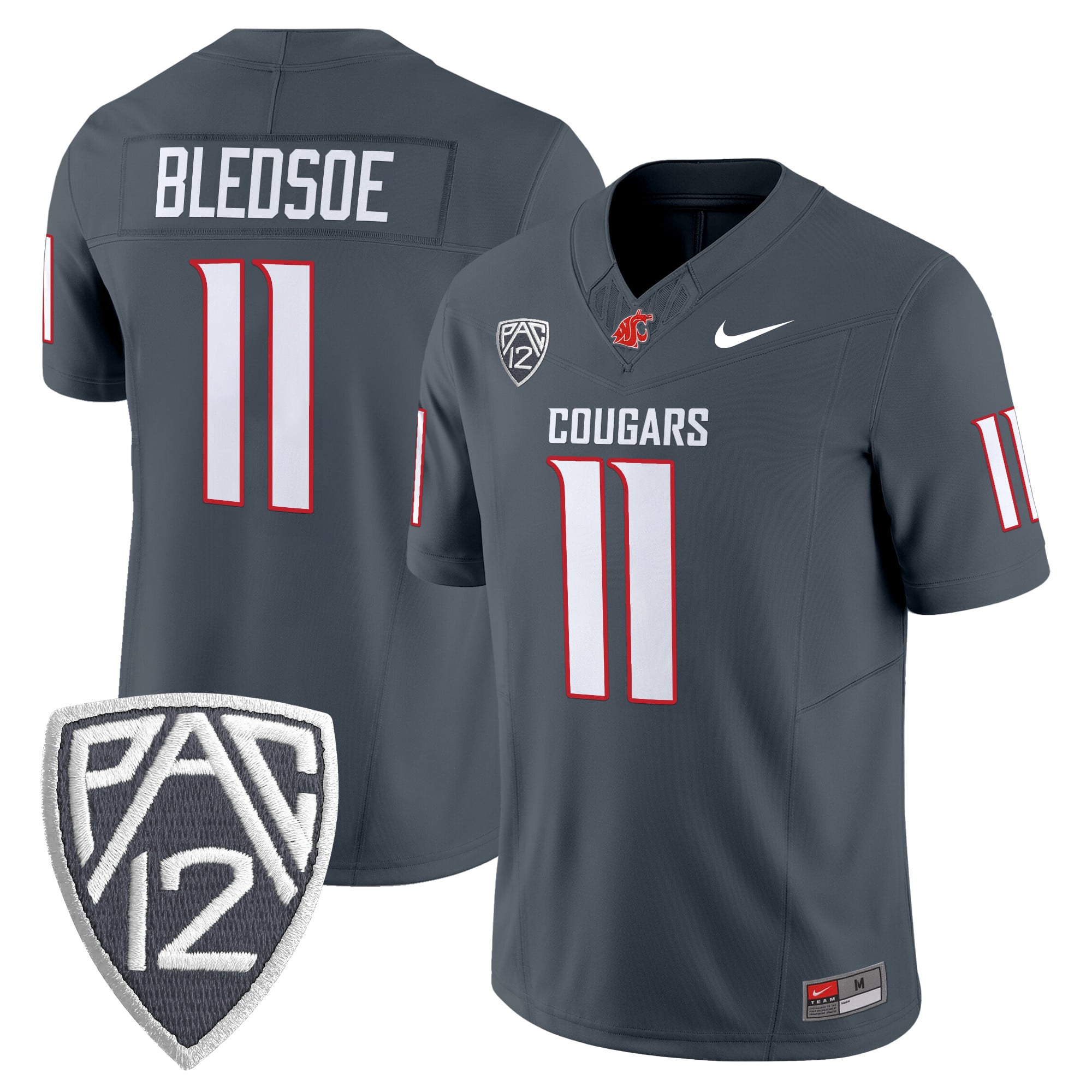Men's Washington State Cougars 2025 Vapor Limited Jersey V2 - All Stitched
