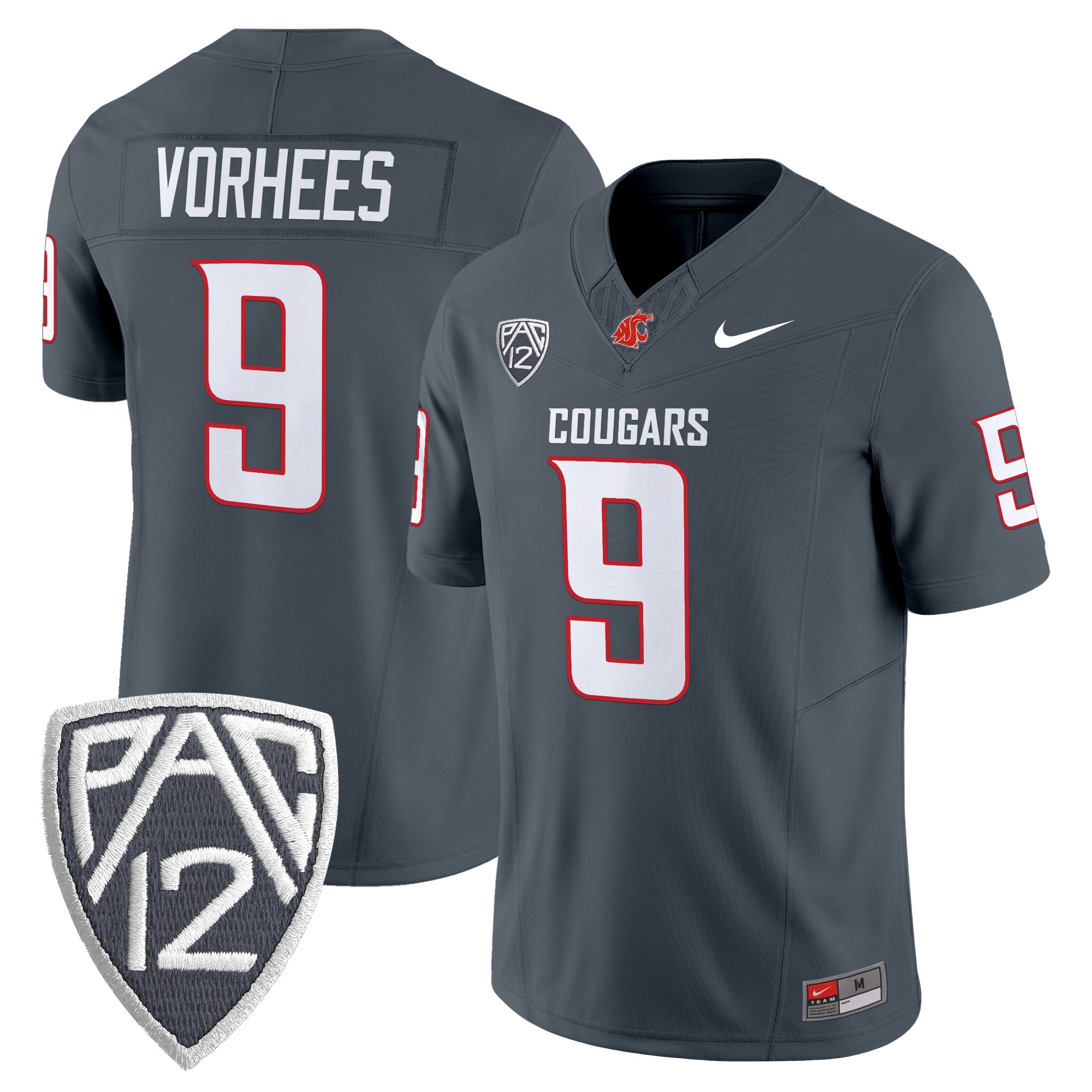 Men's Washington State Cougars 2025 Vapor Limited Jersey V2 - All Stitched
