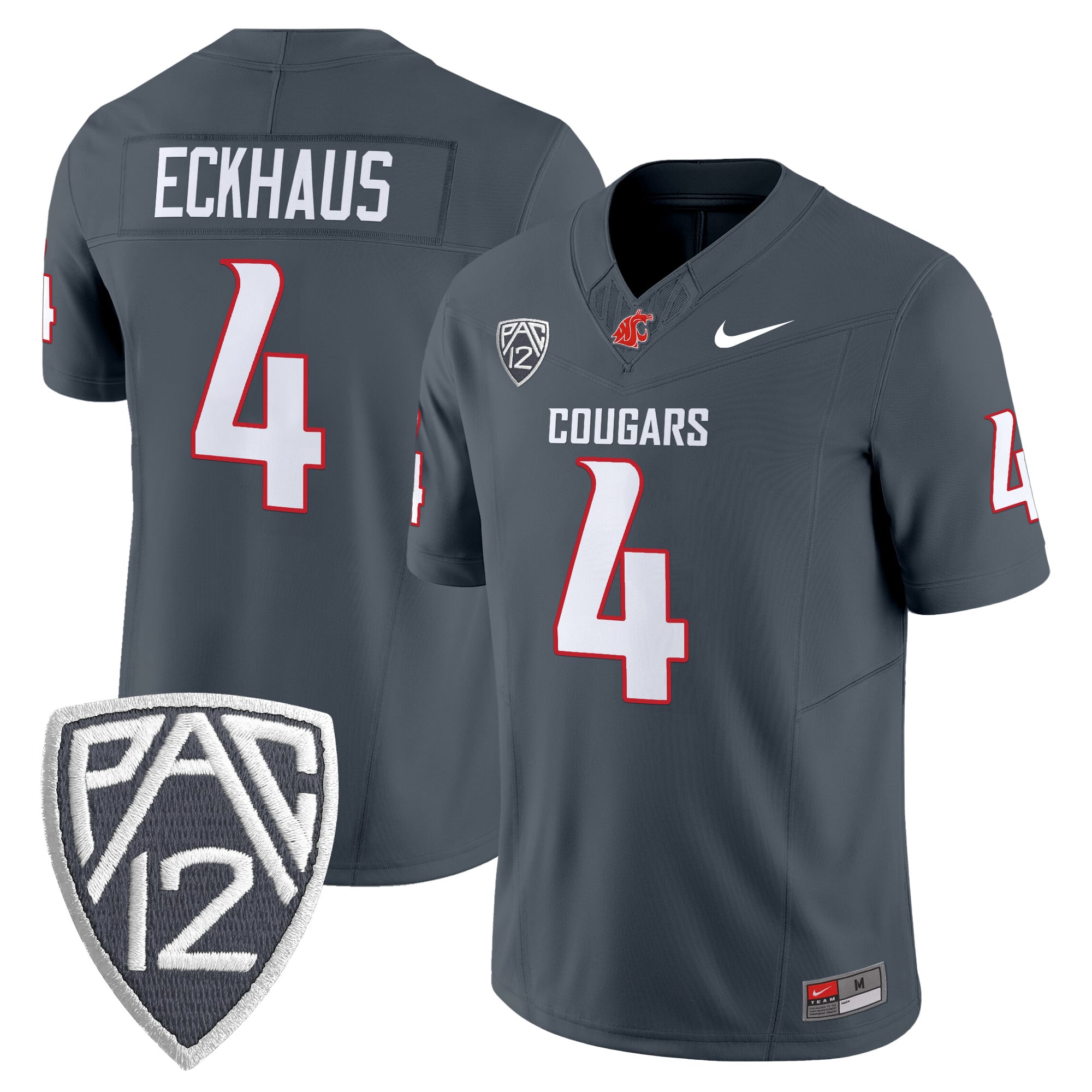 Men's Washington State Cougars 2025 Vapor Limited Jersey V2 - All Stitched