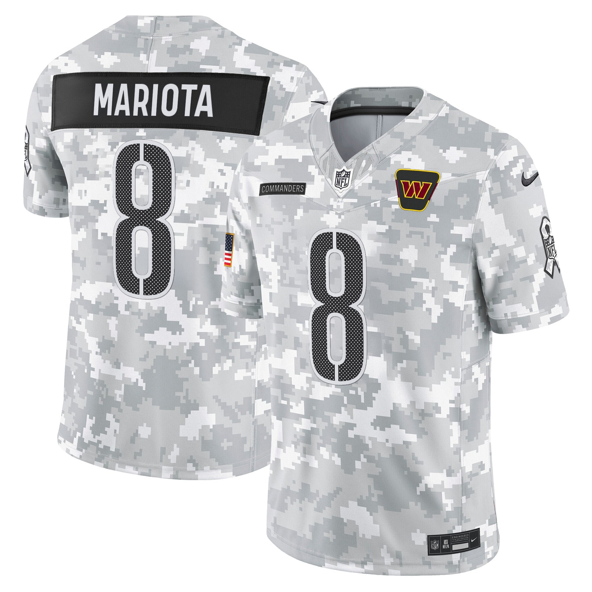 Men's Washington Commanders 2025 Salute to Service Vapor Limited Jersey - All Stitched