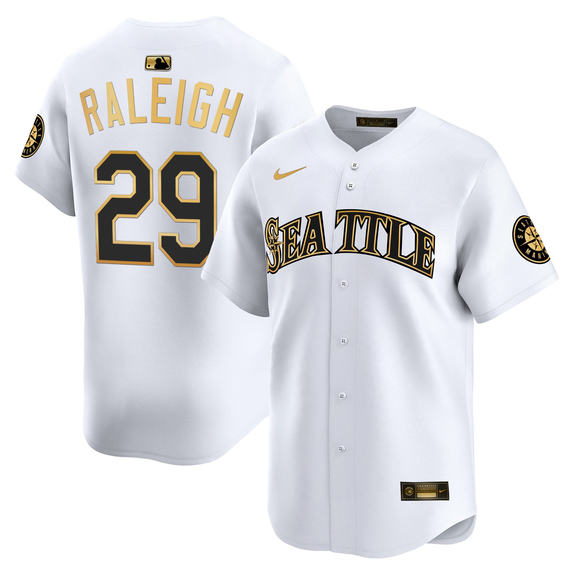 Men's Seattle Mariners 2025 Vapor Premier Limited Jersey V2 - All Stitched